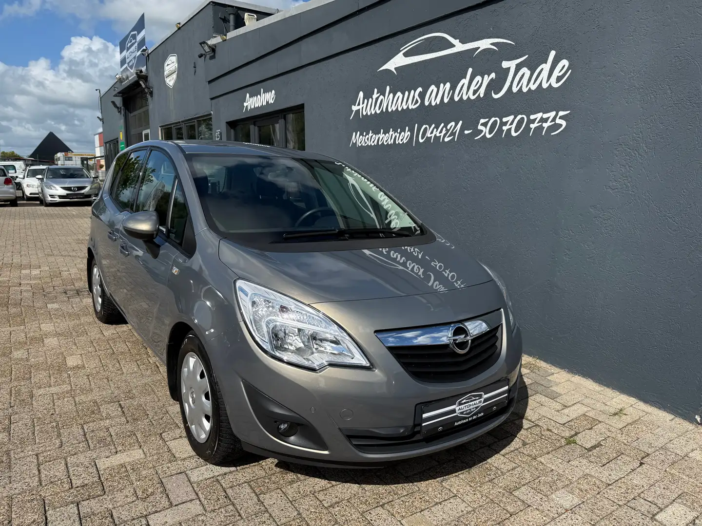 Opel Meriva Edition*Top Aussattung*34Tkm SH bei Opel*1.Hand Gris - 1