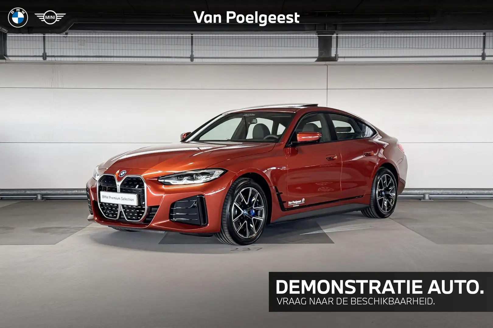 BMW i4 eDrive40 High Executive | Safety Pack | BMW Person Portocaliu - 1