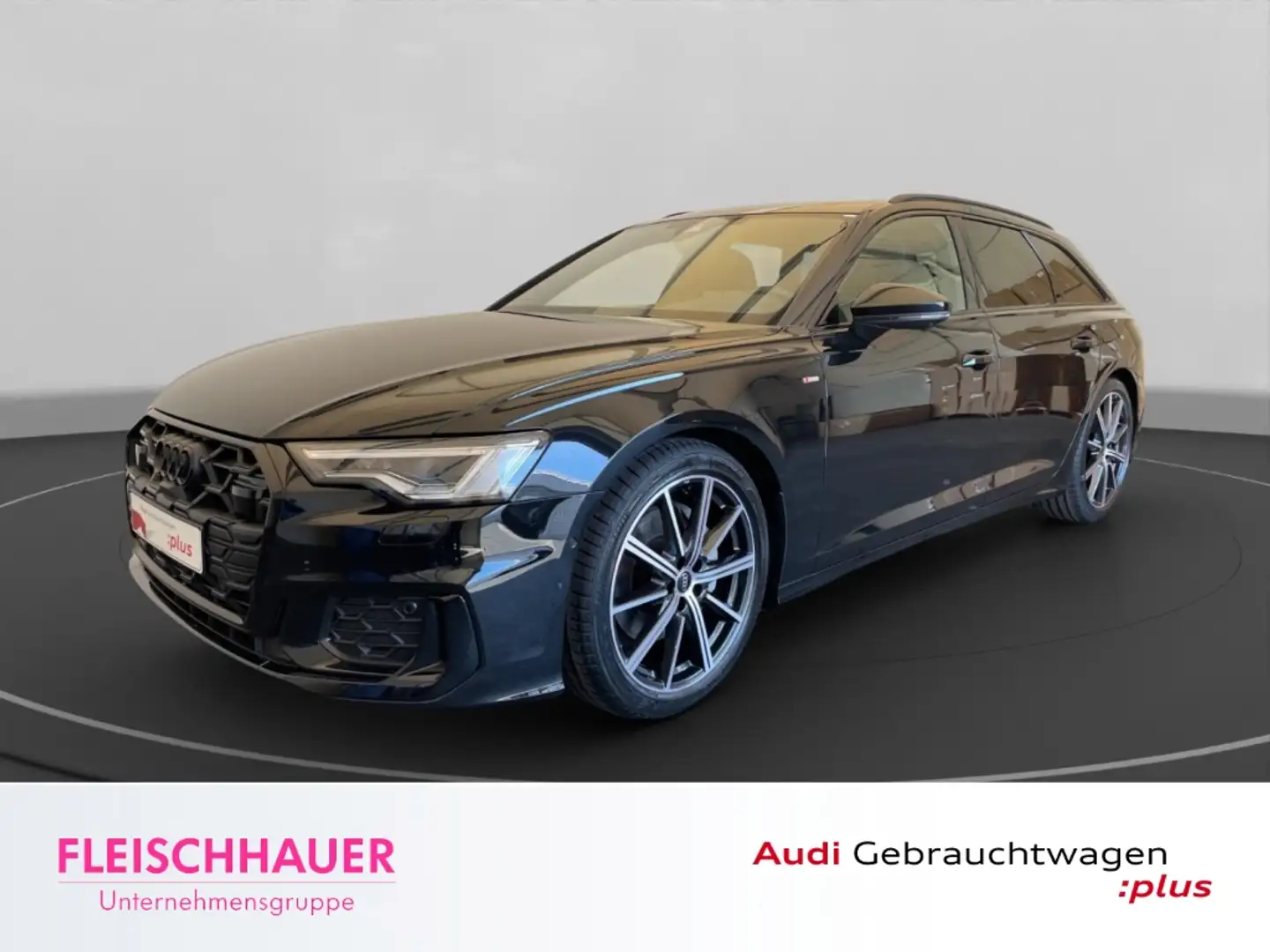 Audi A6 Avant S line 50 TDI quattro AHK Pano Leder virtual Schwarz - 1