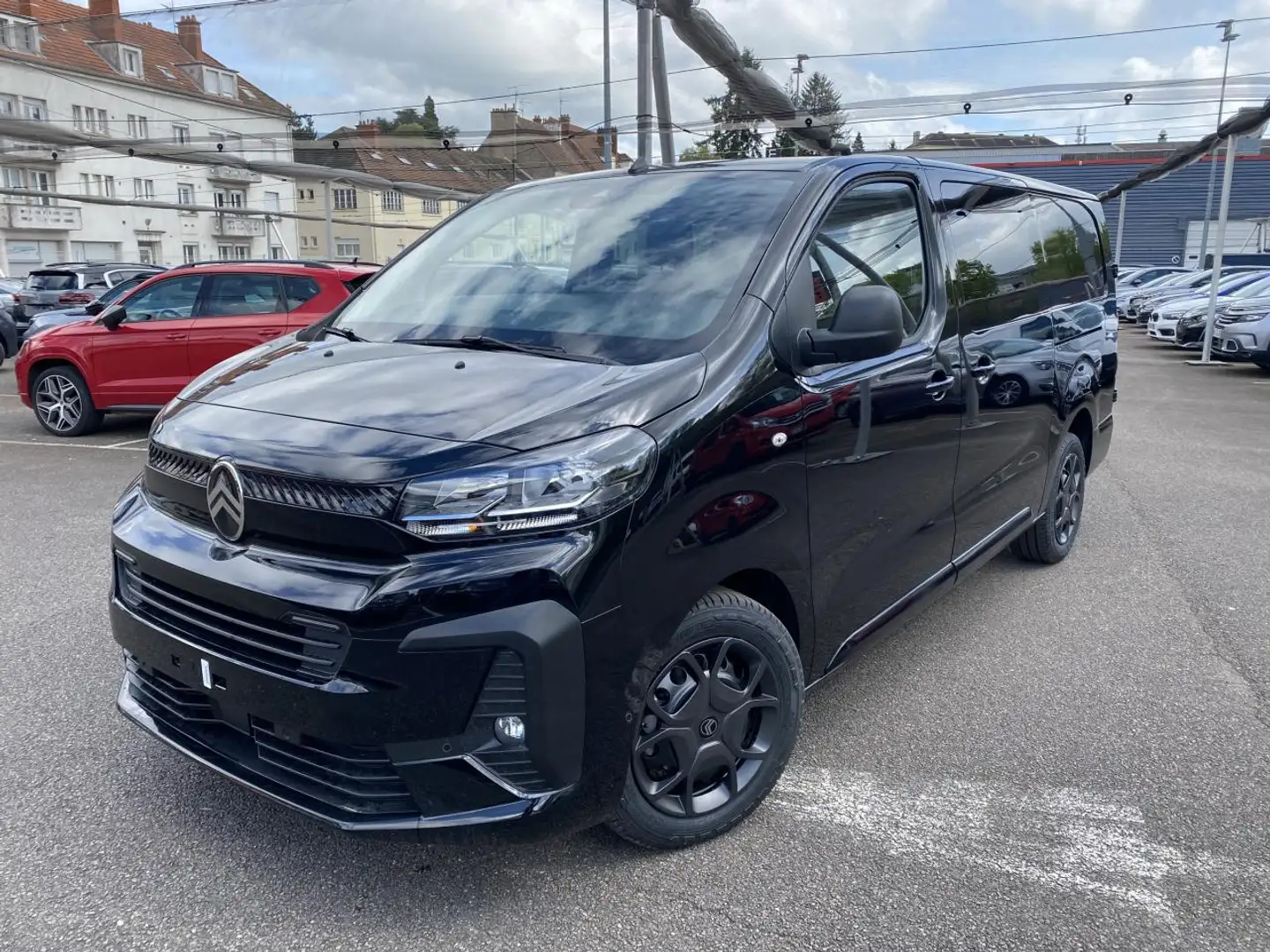 Citroen Jumpy III CABINE APPROFONDIE XL BLUEHDI 180 EAT8 5PL CAMERA / NAV / MAIN LIBRE Noir - 2