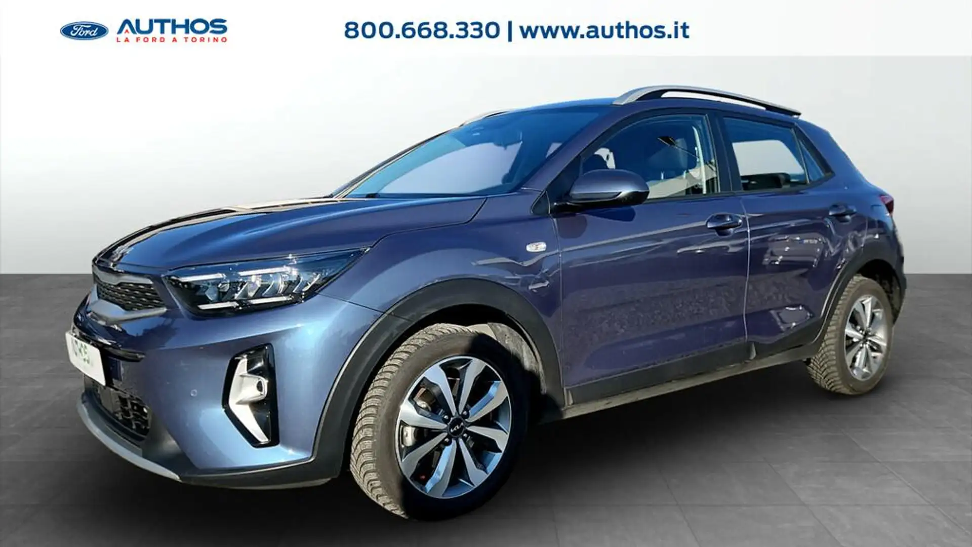 Kia Stonic 1.0 t-gdi mhev GT Line 100cv mt Blu/Azzurro - 1