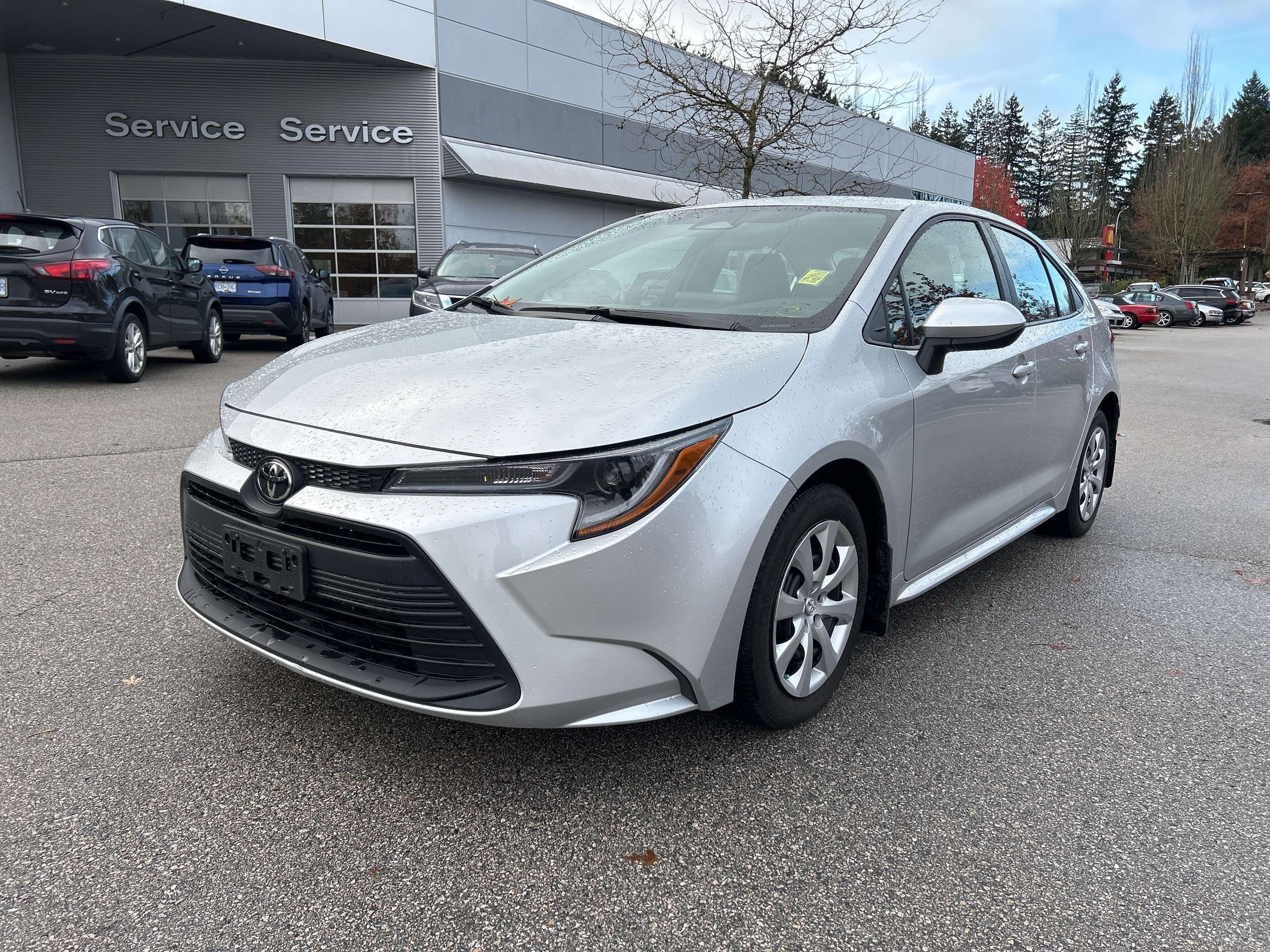 Gray 2024 Toyota Corolla Sedan Front-Wheel Drive Automatic