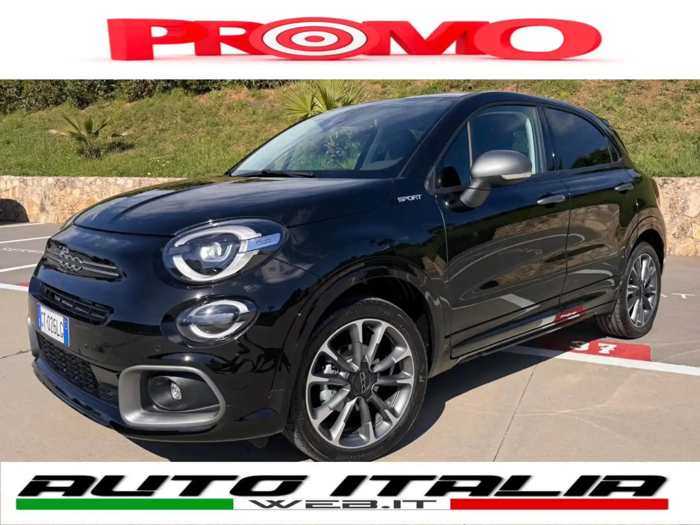 Fiat 500X 1.3 MJET 95 CV SPORT+FULL LED+18''+RCAM+2PDC Nero - 1