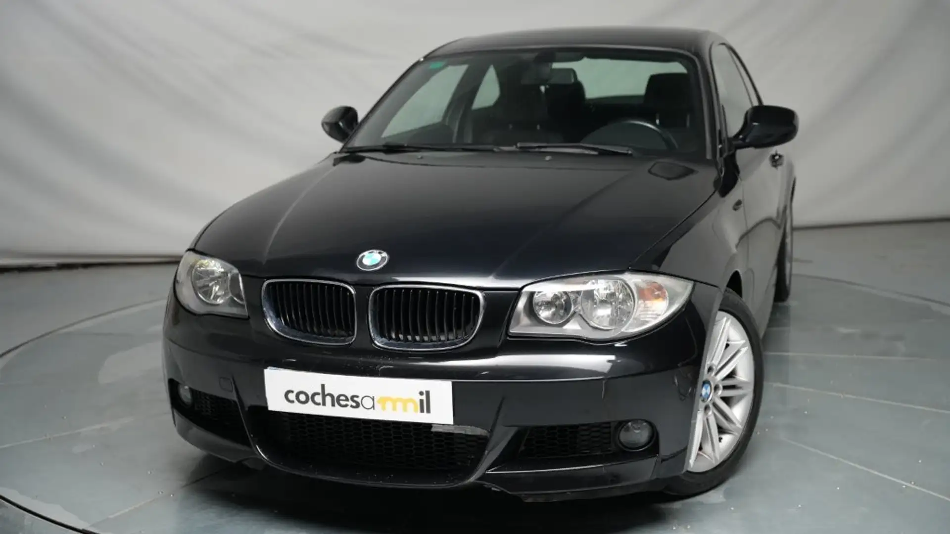 BMW 118 118d Coupé Negro - 1