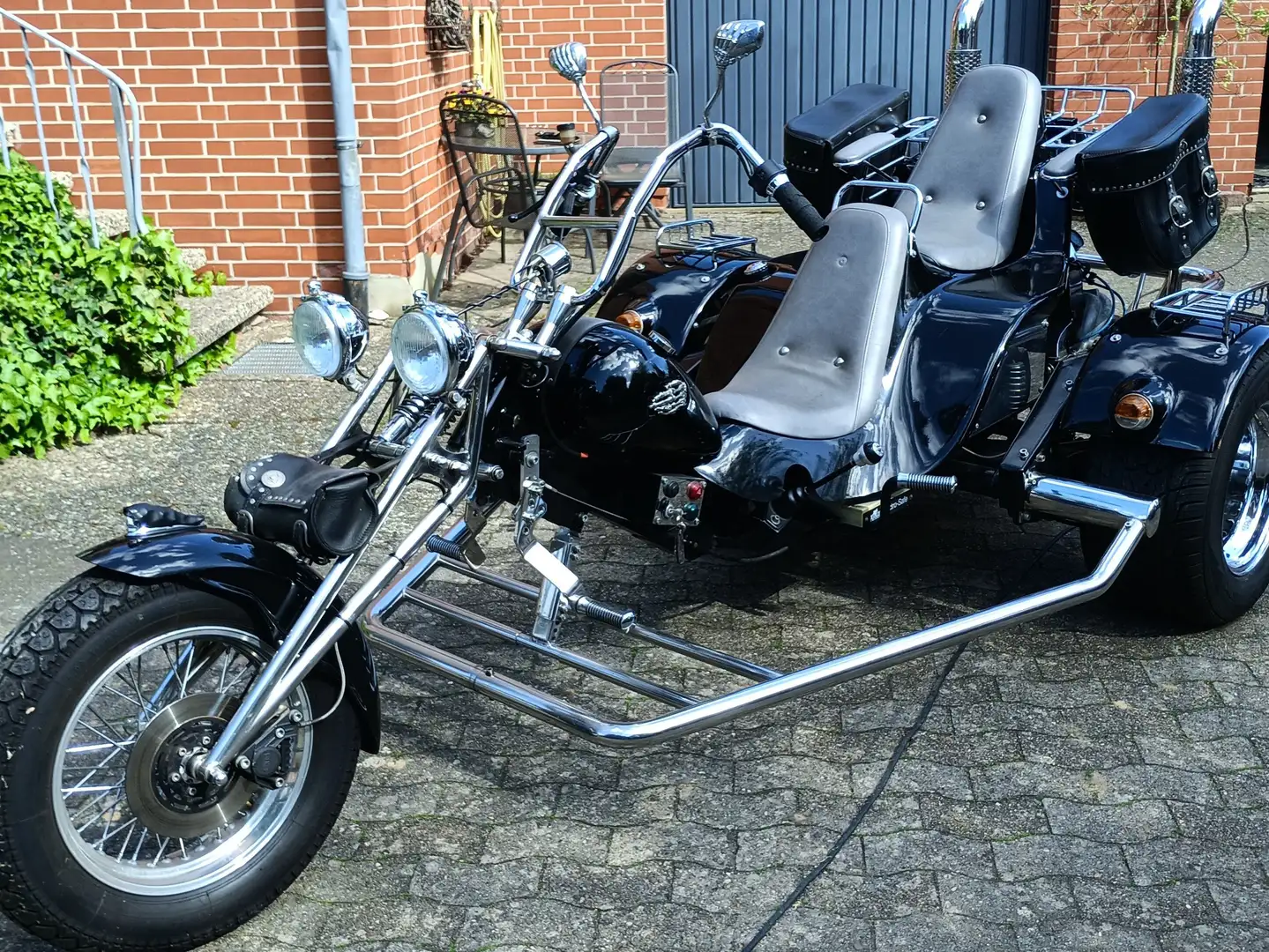 Boom Trike Chopper Zwart - 1