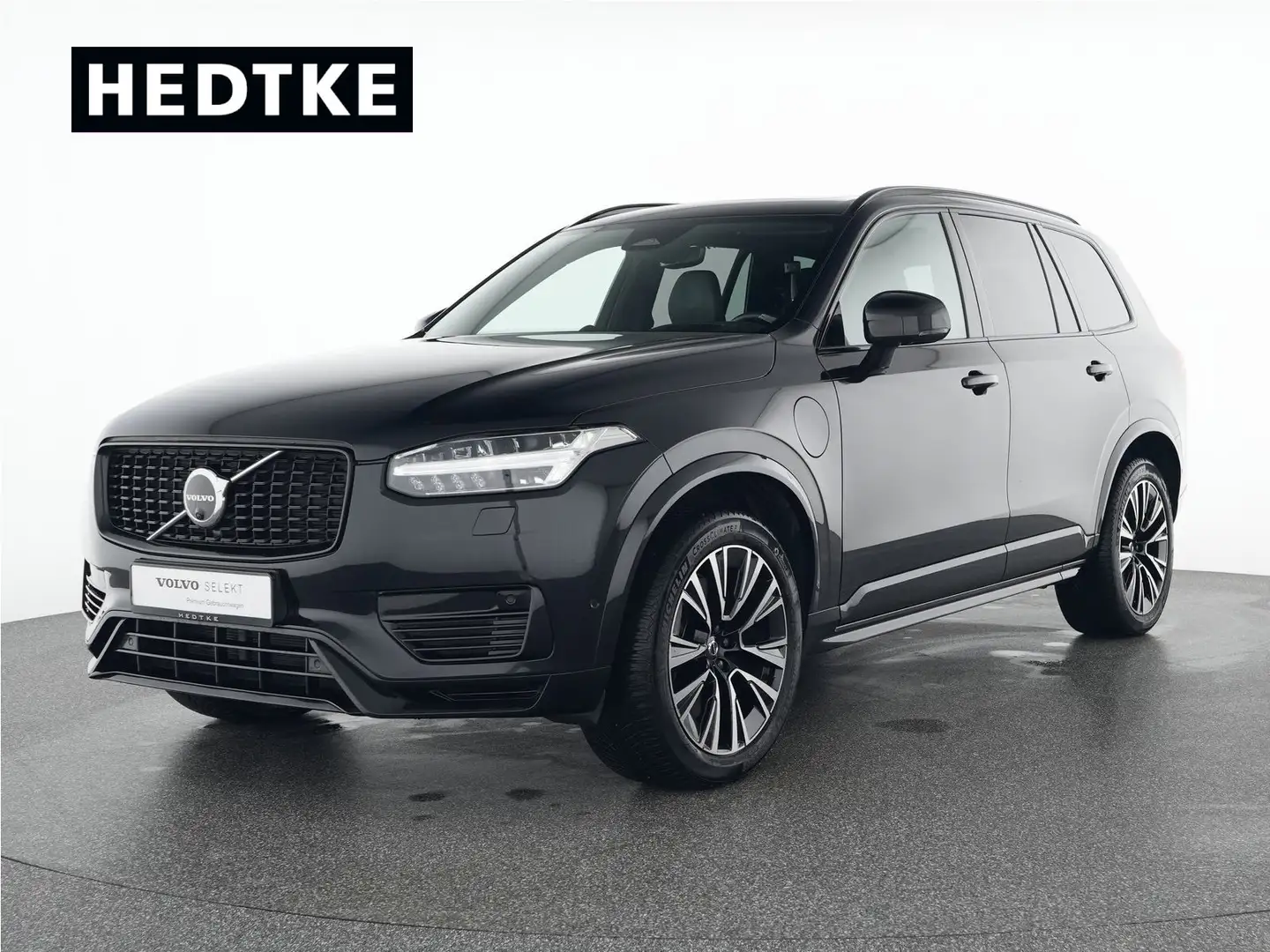 Volvo XC90 T8 Recharge AWD R-Design 20"+AHK+B&W+360° Schwarz - 1