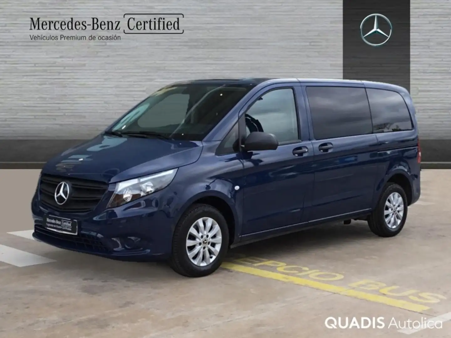 Mercedes-Benz Vito Tourer 114 CDI Select Compacta 9G-Tronic Azul - 1