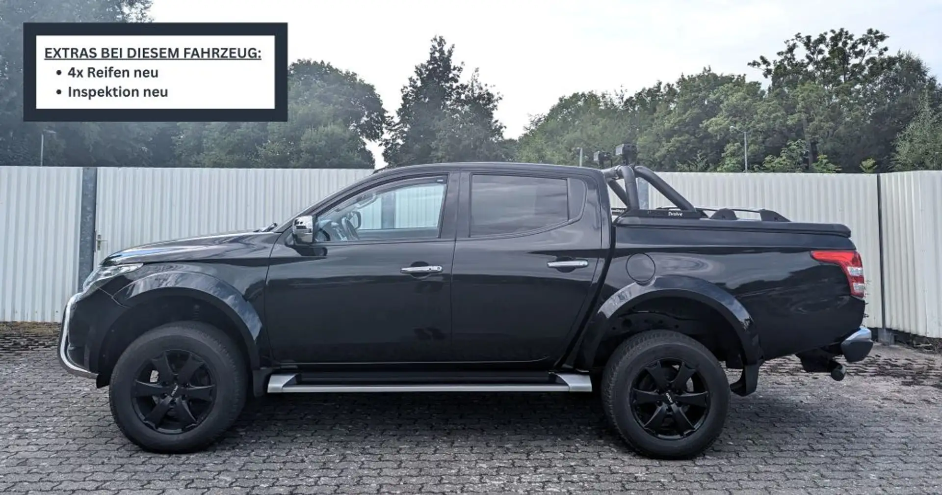 Mitsubishi L200 4x4 S&S Double Cab Top !SEHR GUTE AUSSTATTUNG! Noir - 2