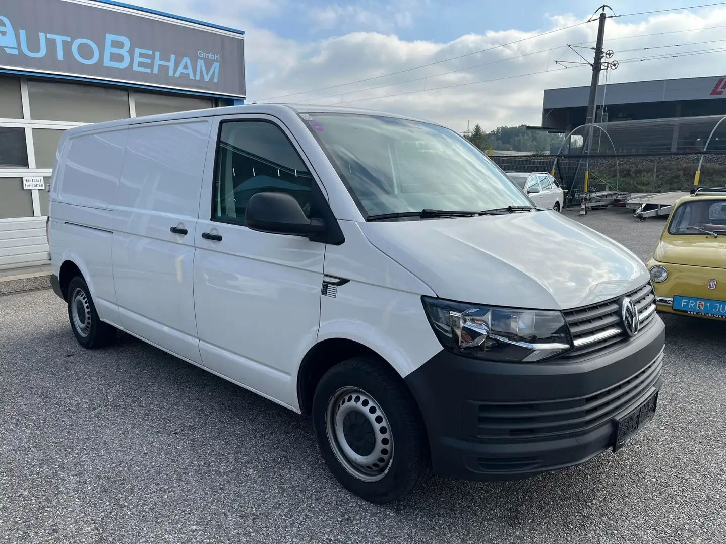 Volkswagen T6 Transporter LR TDI Klima-PDC Netto: 14658.- Weiß - 1