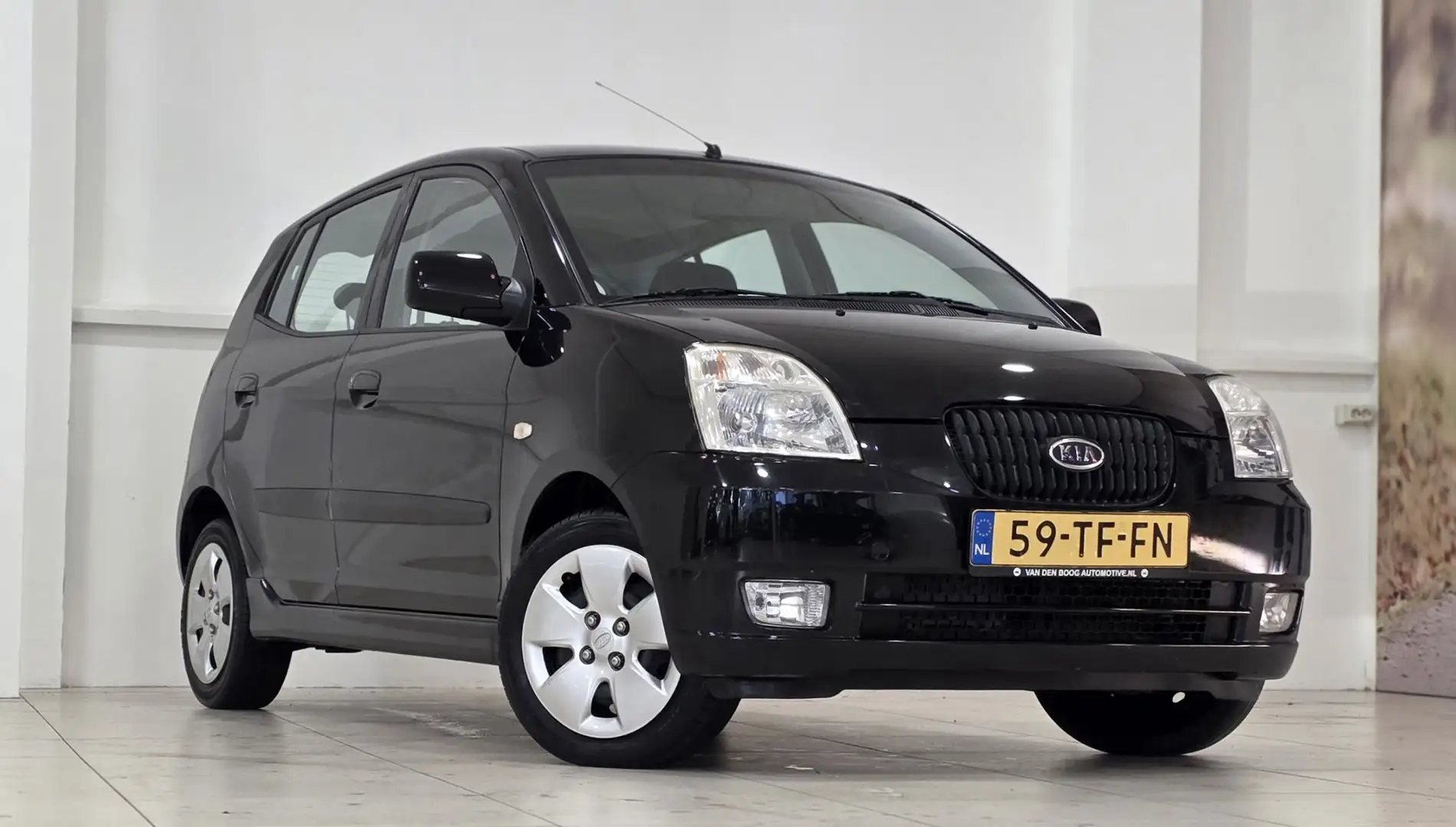 Kia Picanto 1.0i M-bition 2e Eigenaar Airco Garantie Schwarz - 2