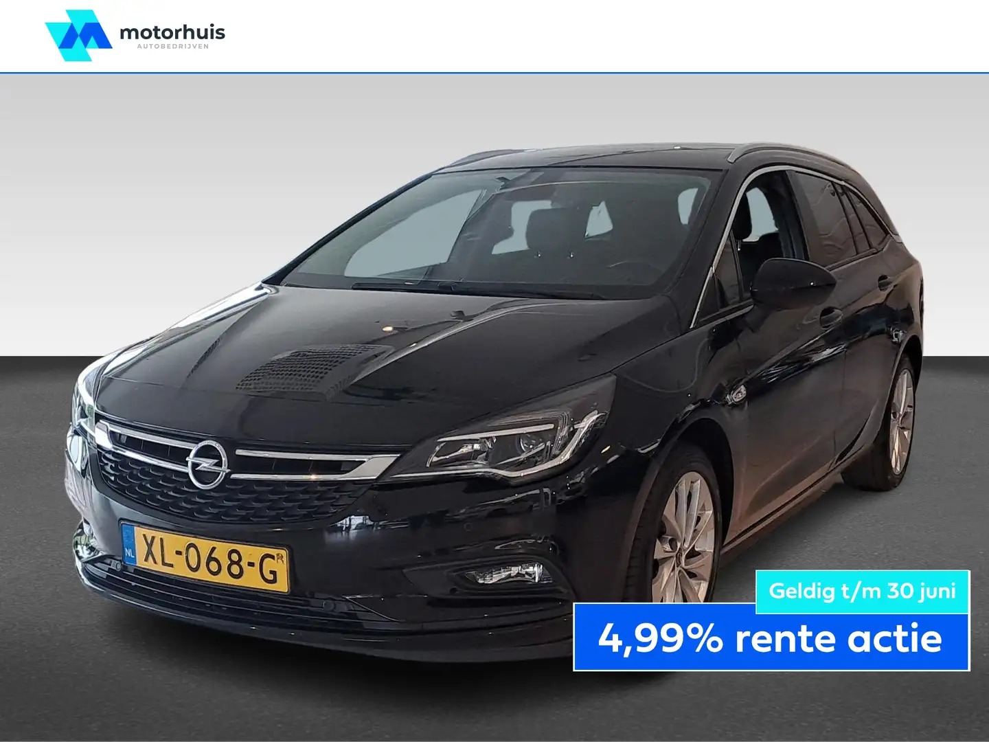 Opel Astra Sports Tourer 1.4 Turbo 150pk Start/Stop Online Ed Schwarz - 1