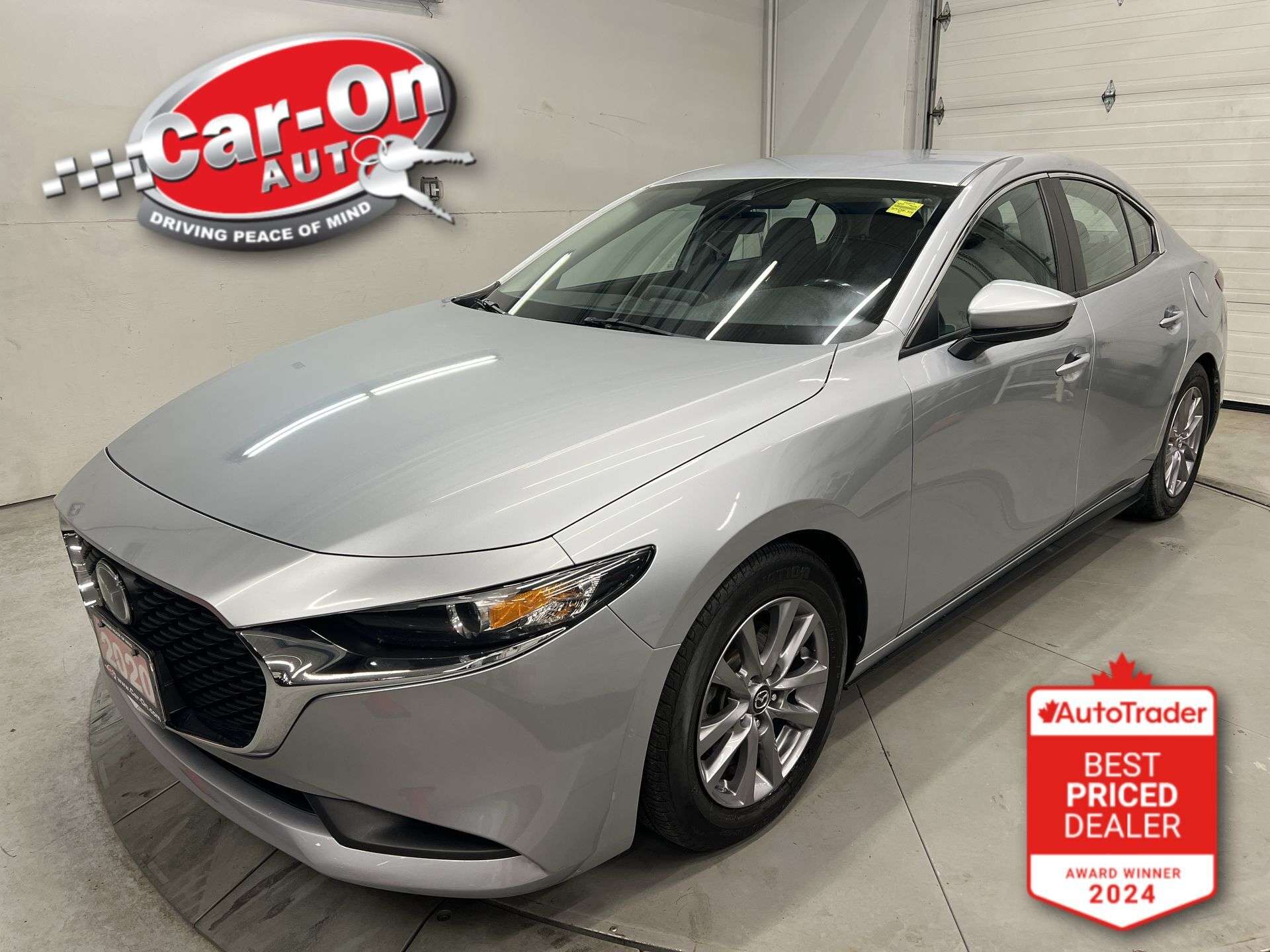 Silver 2020 Mazda MAZDA3 Sedan All-Wheel Drive Automatic