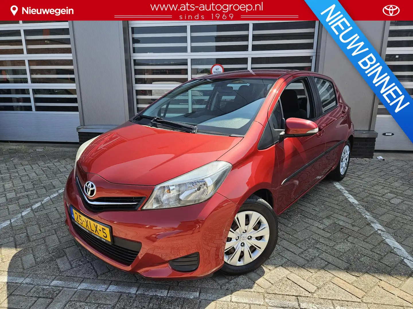 Toyota Yaris 1.3 VVT-i Aspiration , org 69.000 km en 1e eigenaa Rouge - 1