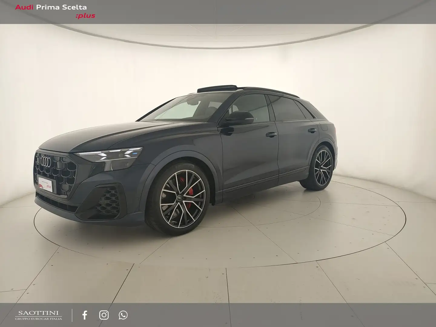 Audi Q8 60 TFSI e S line plus quattro tiptronic - SOSPEN - Grijs - 1