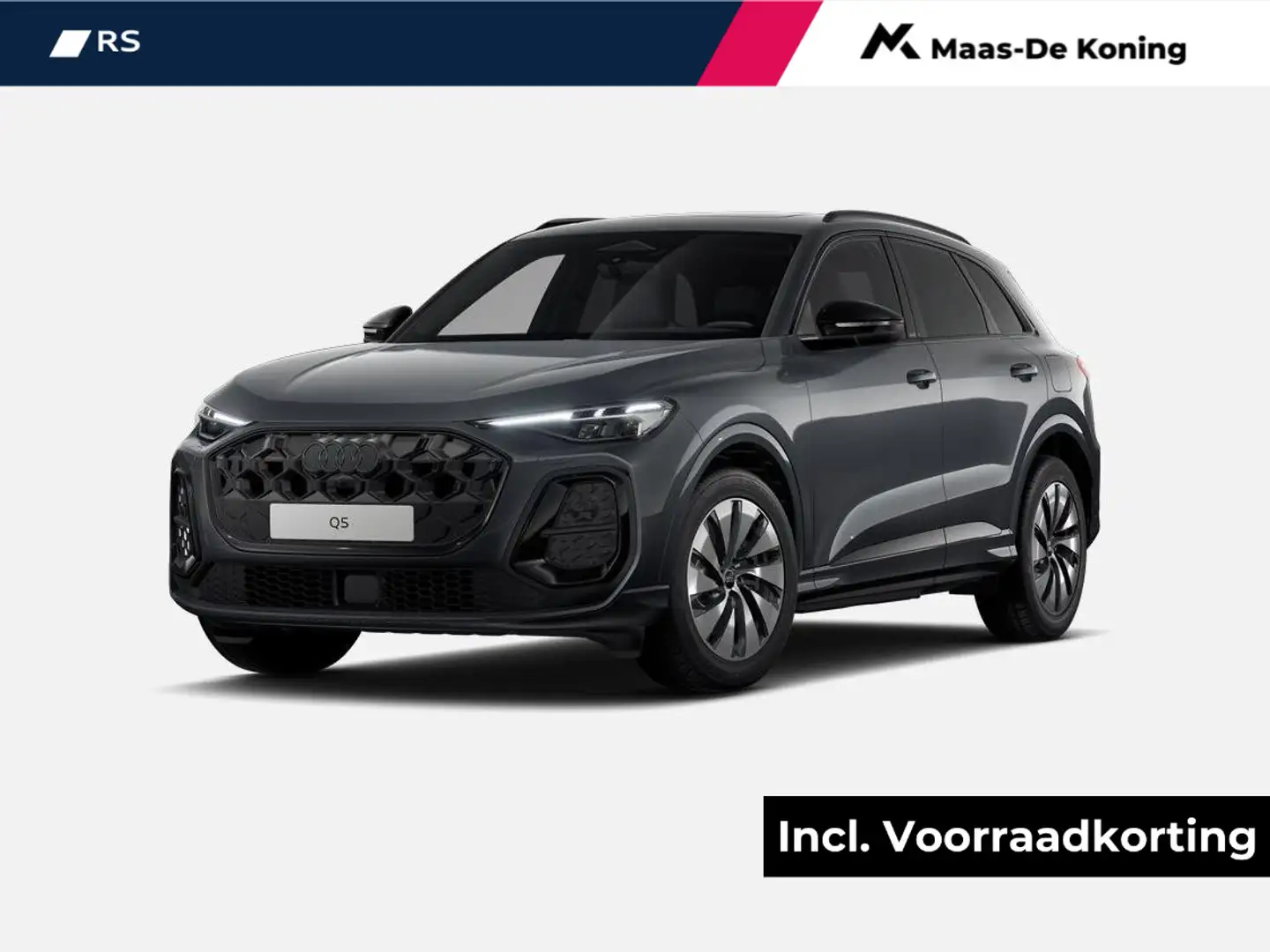 Audi Q5 2.0 TFSI e-hybrid quattro S edition 299 PK Grijs - 1
