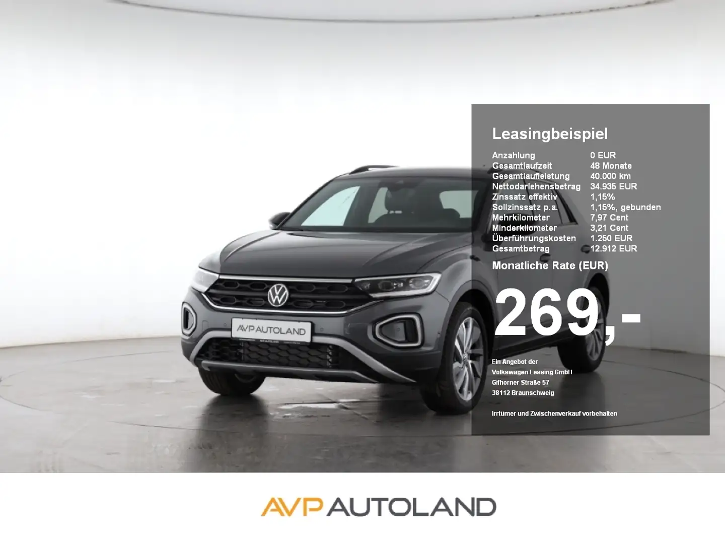 Volkswagen T-Roc 1.5 TSI DSG GOAL | NAVI | AHK | ACC | Gris - 1