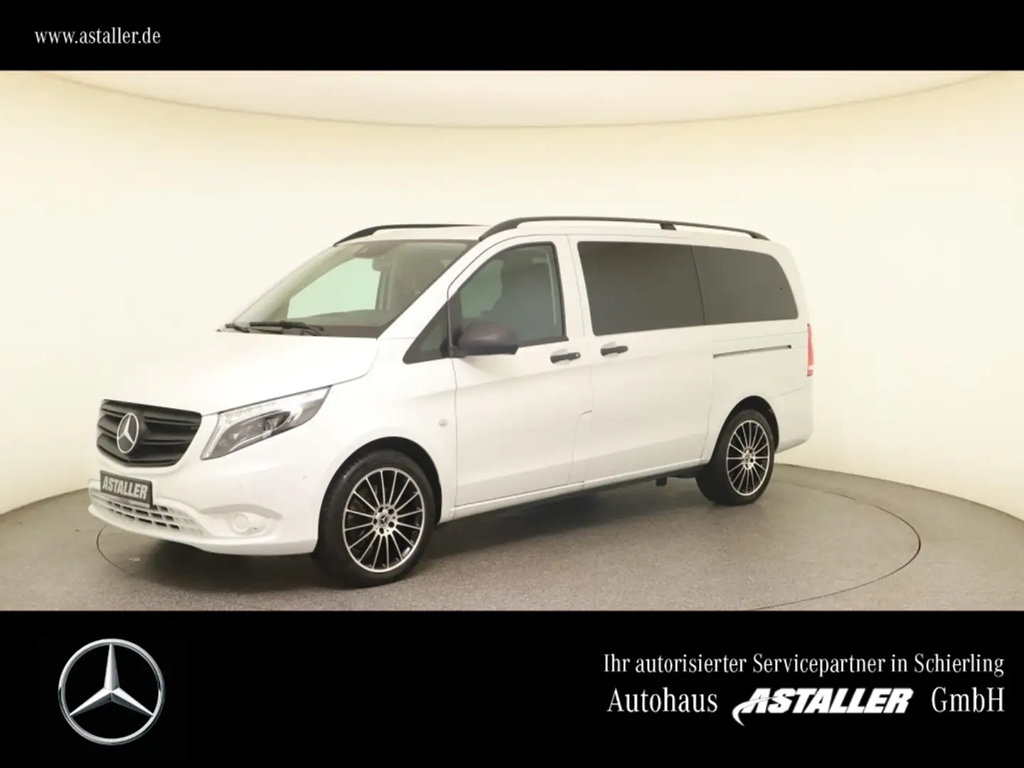 Mercedes-Benz Vito 124 CDI Tourer Edition Pro LangL2 Liege+19" Weiß - 1