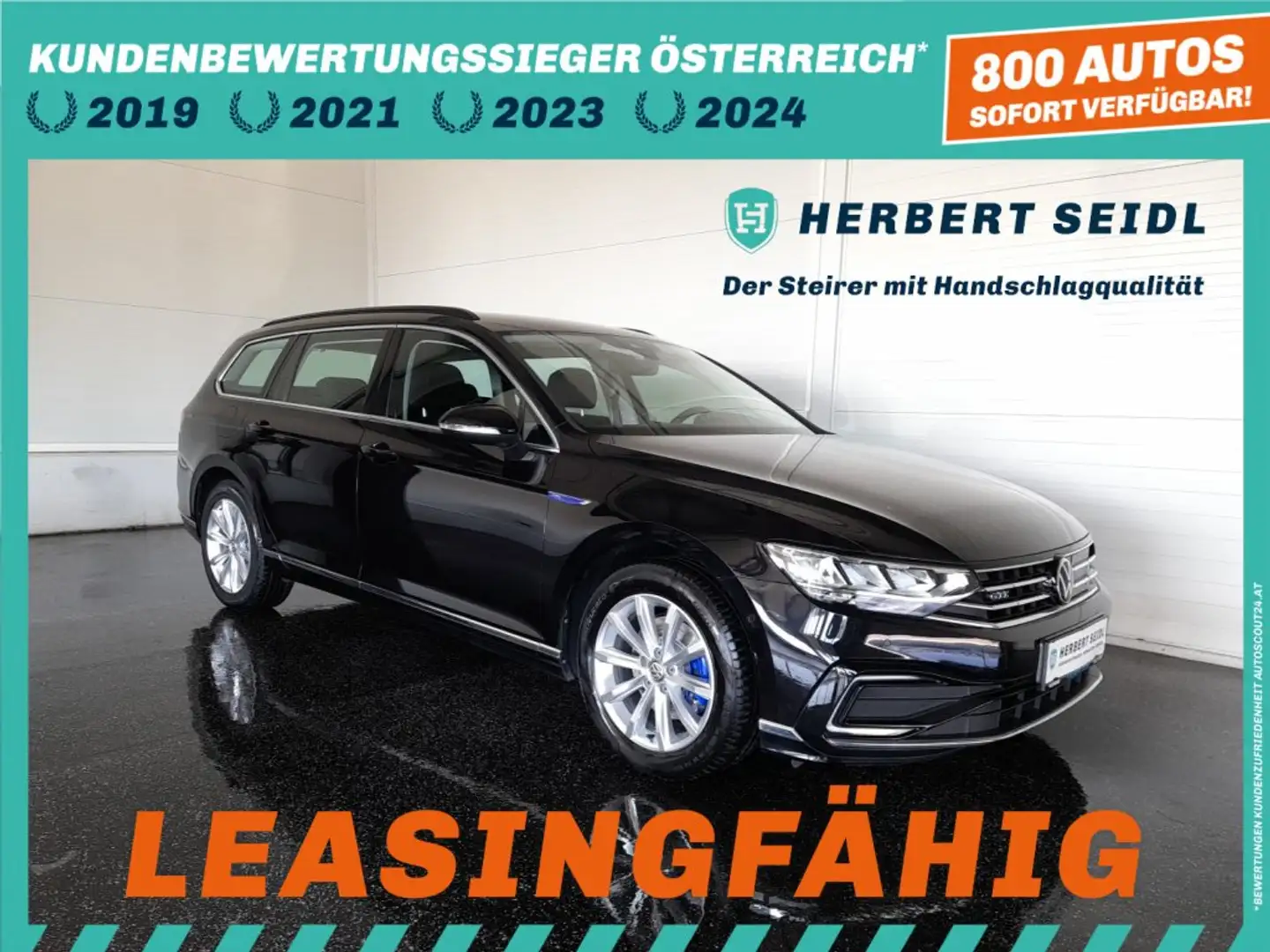 Volkswagen Passat Variant GTE PHEV DSG *17 ZOLL / LED / NAVI / ACC / KAMERA / SPORT MASSAGESITZ / E-KLAPPE* Schwarz - 1