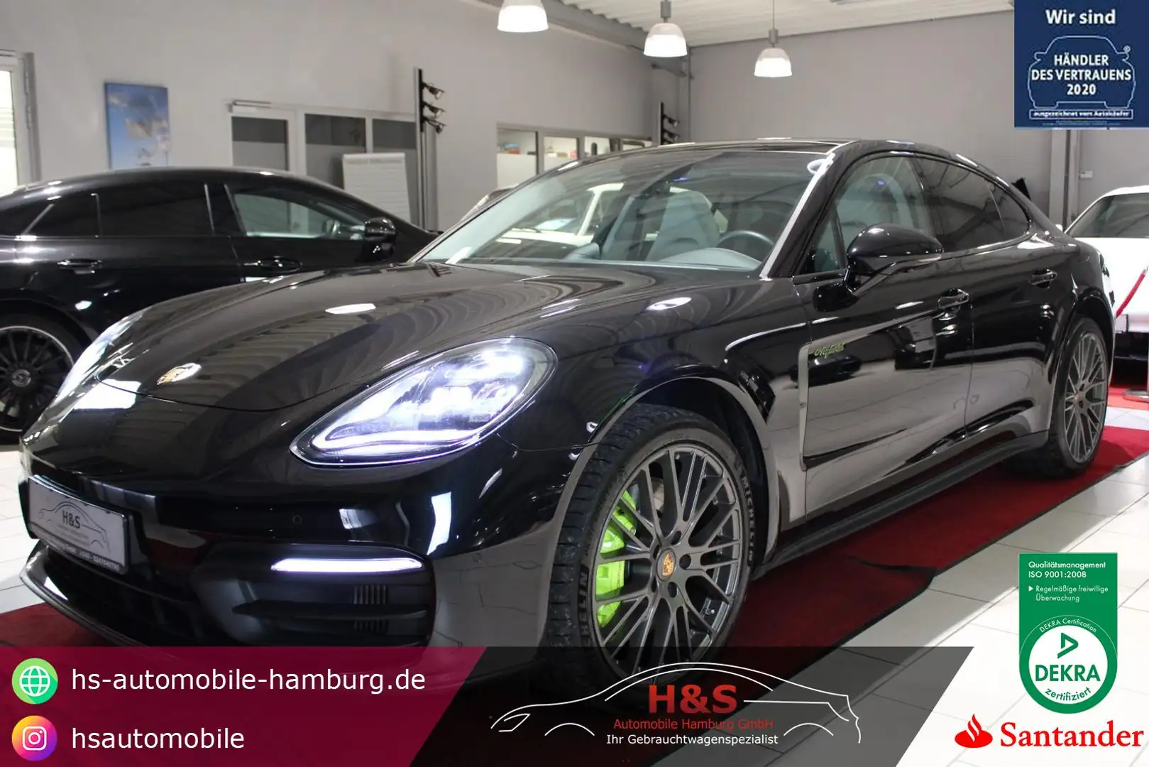 Porsche Panamera 4 E-Hybrid Platinum Edition *BOSE/360/PANO* Noir - 1