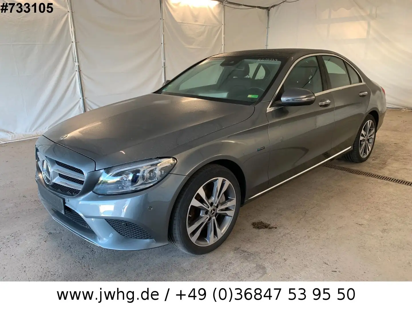 Mercedes-Benz C 300 e Multibeam VirtCockp FahrAss+Pano Kam.18" Grau - 1