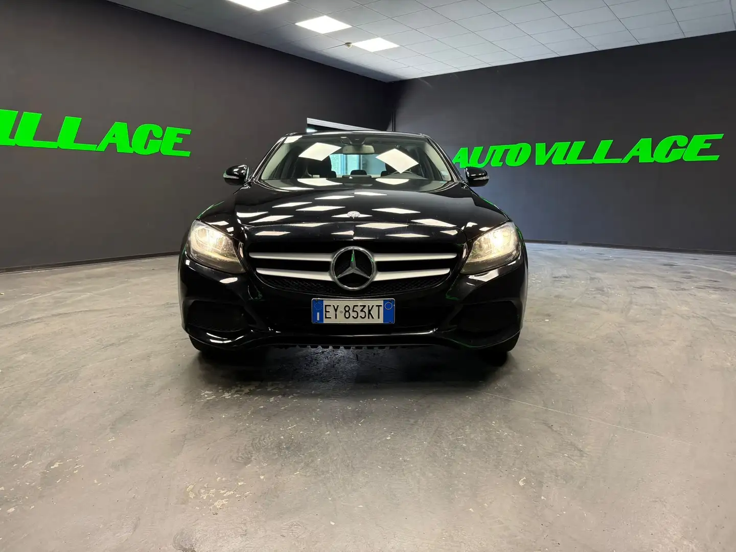 Mercedes-Benz C 200 Classe C-W205 2014 Berlina d (bt) Sport Nero - 2