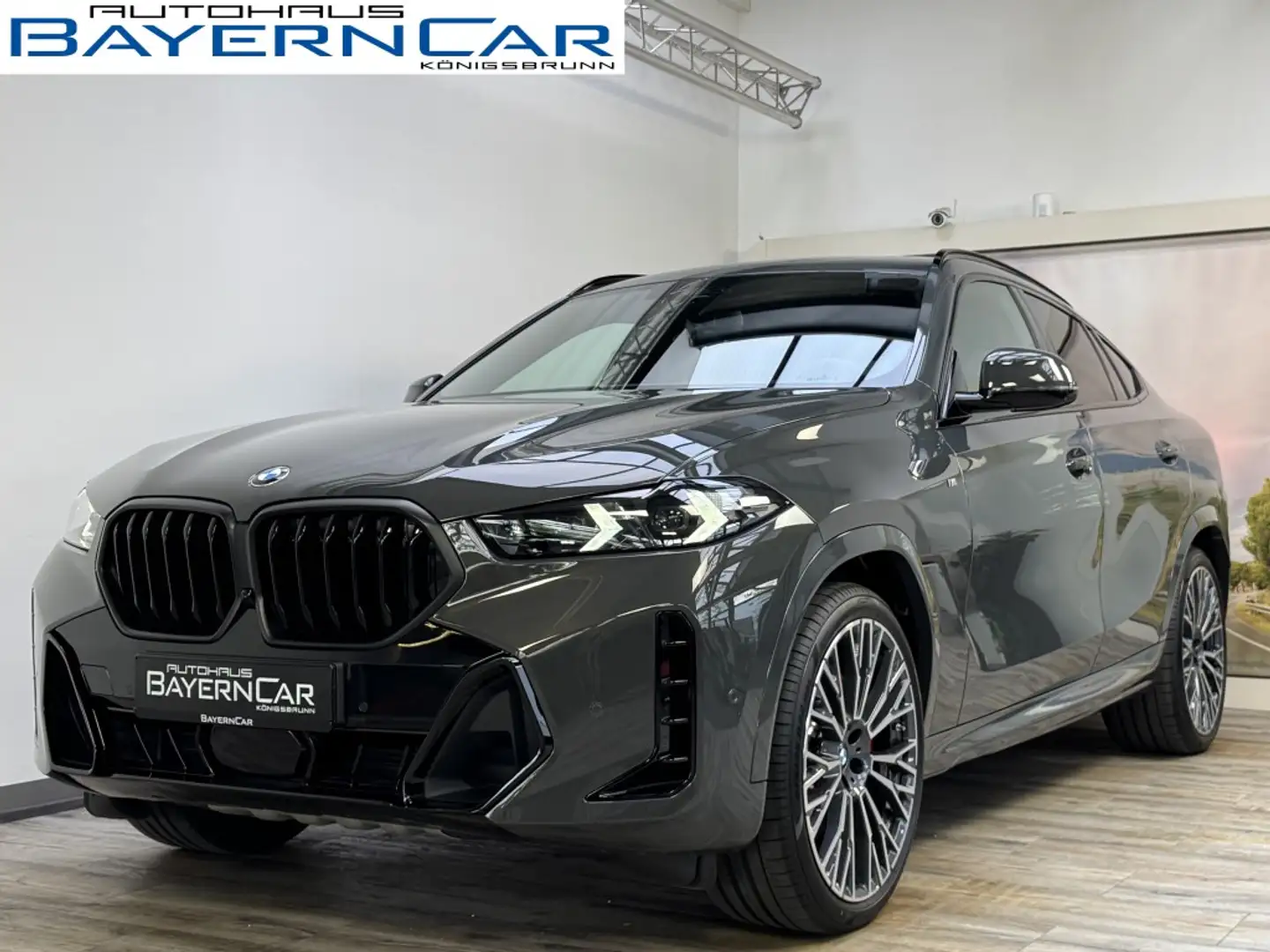 BMW X6 xDrive40d M Sport Pro AHK 22Zoll Luftfeder Grau - 1