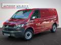 Volkswagen T6 Transporter T6.1 Transporter Kasten *2.HAND*KLIMA*AHK*MWST* Rot - thumbnail 1