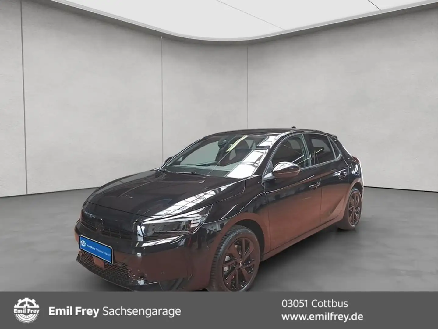 Opel Corsa 1.2 Direct Inj Turbo Automatik GS Navi Schwarz - 1