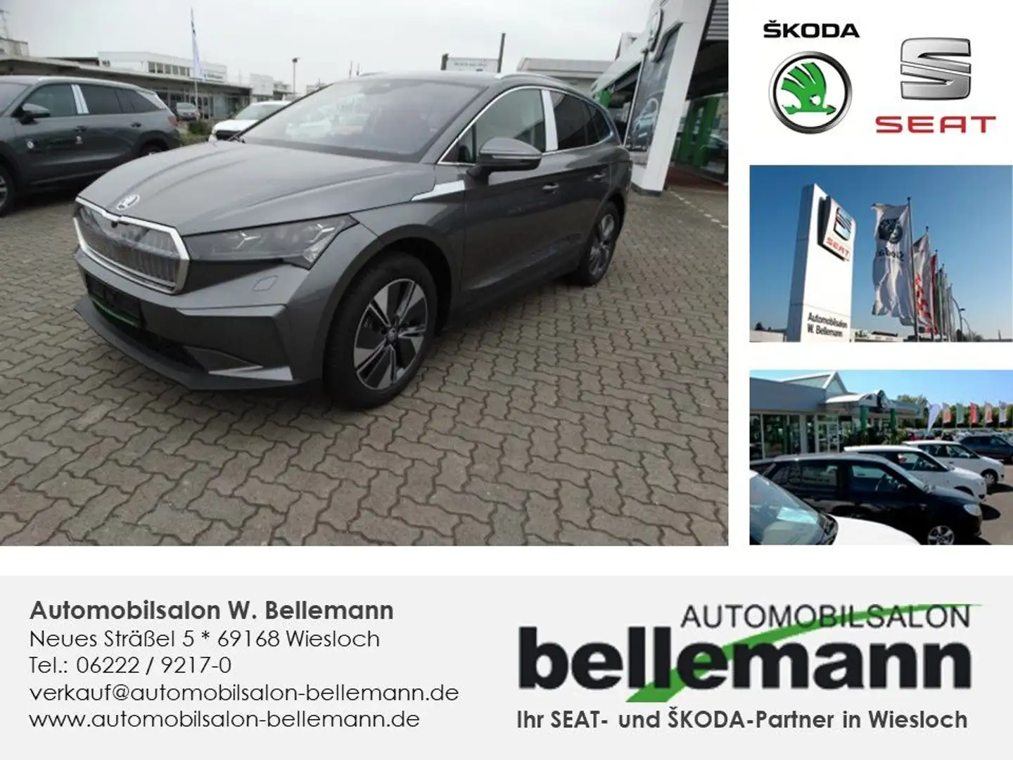 Skoda Enyaq 85 Suite Grau - 1