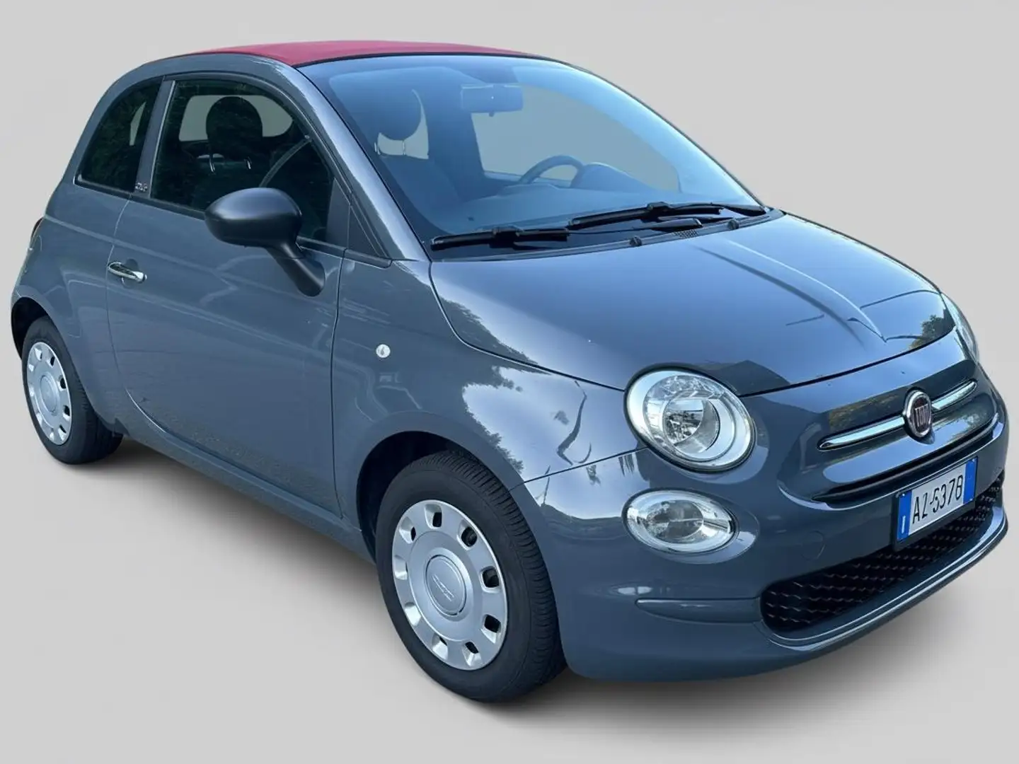 Fiat 500C 1000 IBRIDA 70 CV Gris - 1
