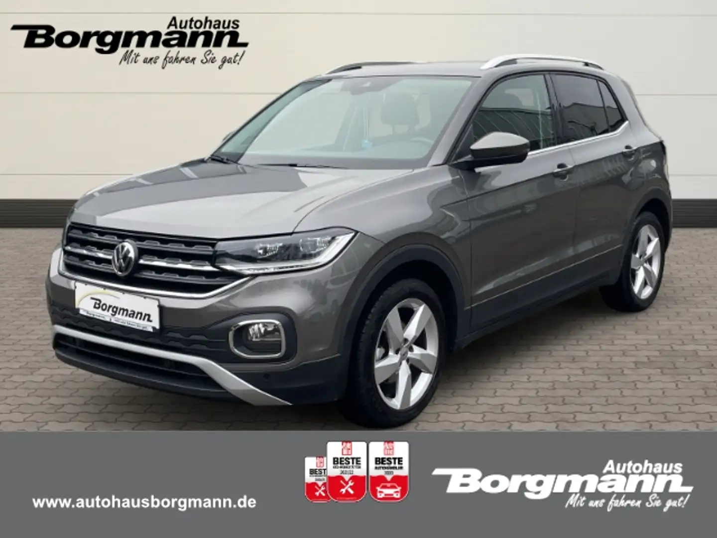 Volkswagen T-Cross Style 1.5 Automatik - LED - Navi - Sitzheizung - R Grau - 1