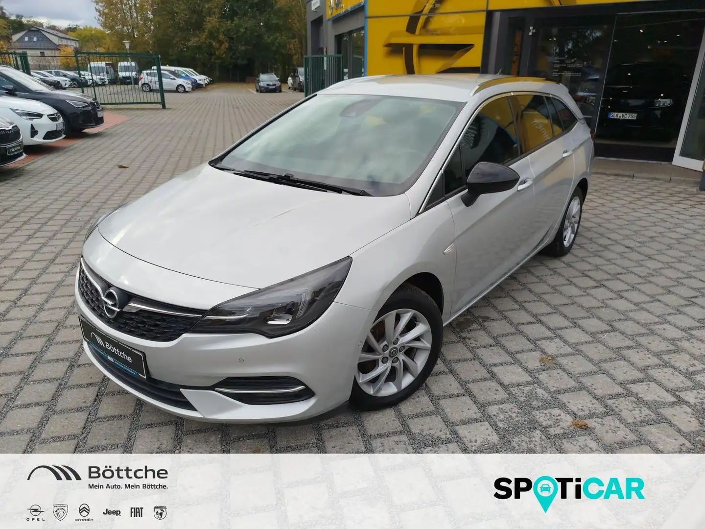Opel Astra 1.5 CDTI, NaviSH,LH, PDC+Kamera, Allwetterreifen Silber - 1