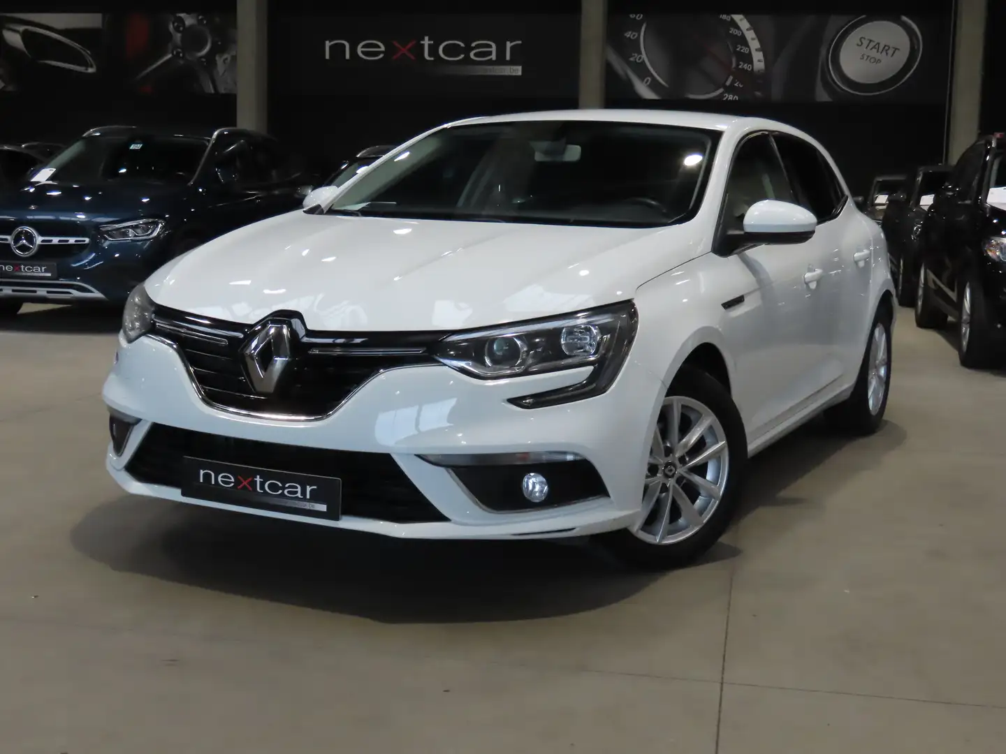 Renault Megane Intens 1.6i ***CRUISE-USB-BLUETOOTH-LIMITEUR*** Weiß - 1