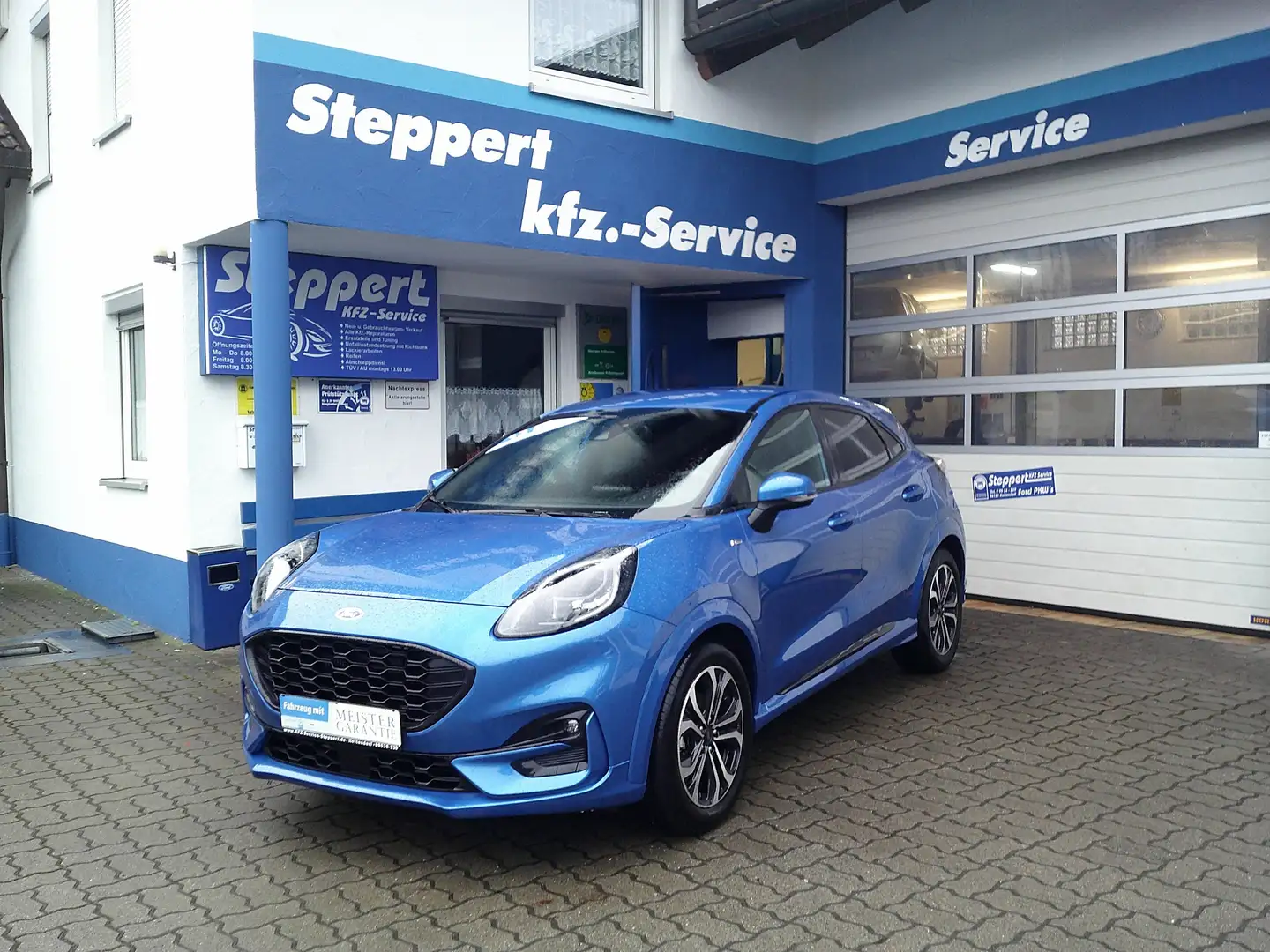 Ford Puma 1.0 EcoBoost M/Hybrid ST-LINE /Navi Blau - 1