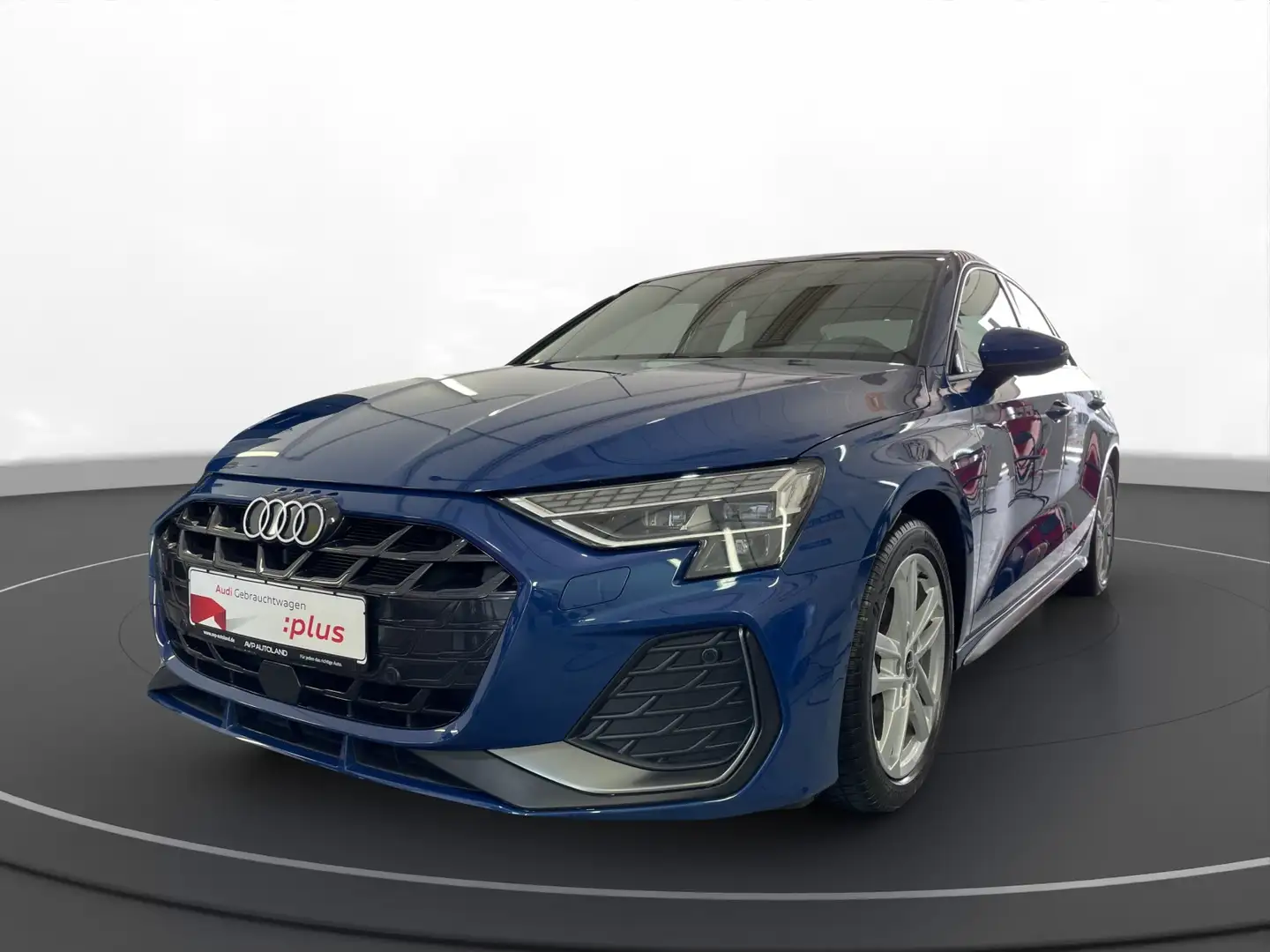 Audi A3 Limousine 30 TFSI S tronic S line MMI NAVI+ Bleu - 2