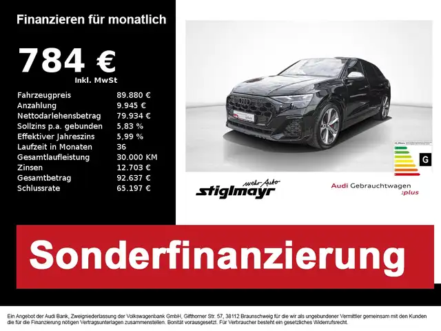 Audi SQ8 TFSI quattro LEDER+MATRIX+STANDHZG+23´+360°
