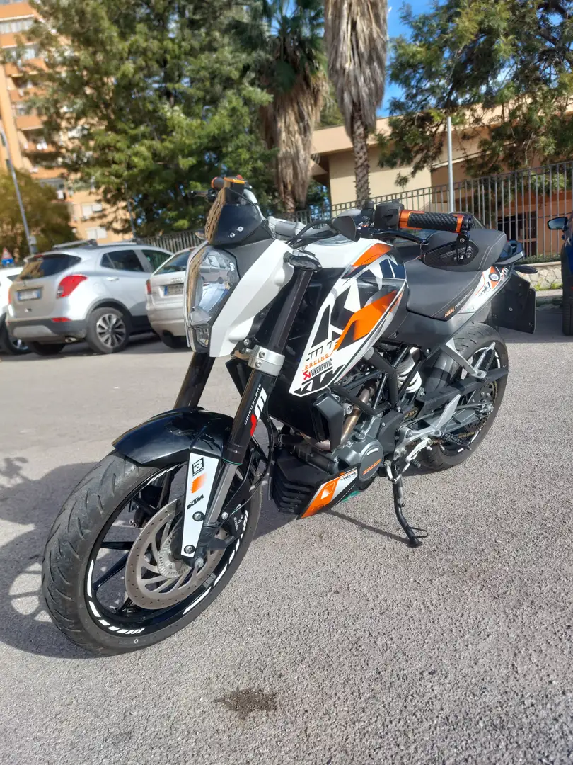 KTM 125 Duke 2016 abs Bianco - 2