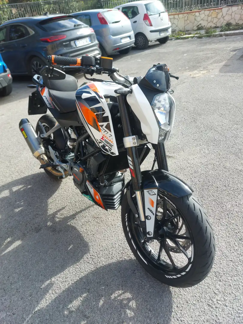 KTM 125 Duke 2016 abs Bianco - 1