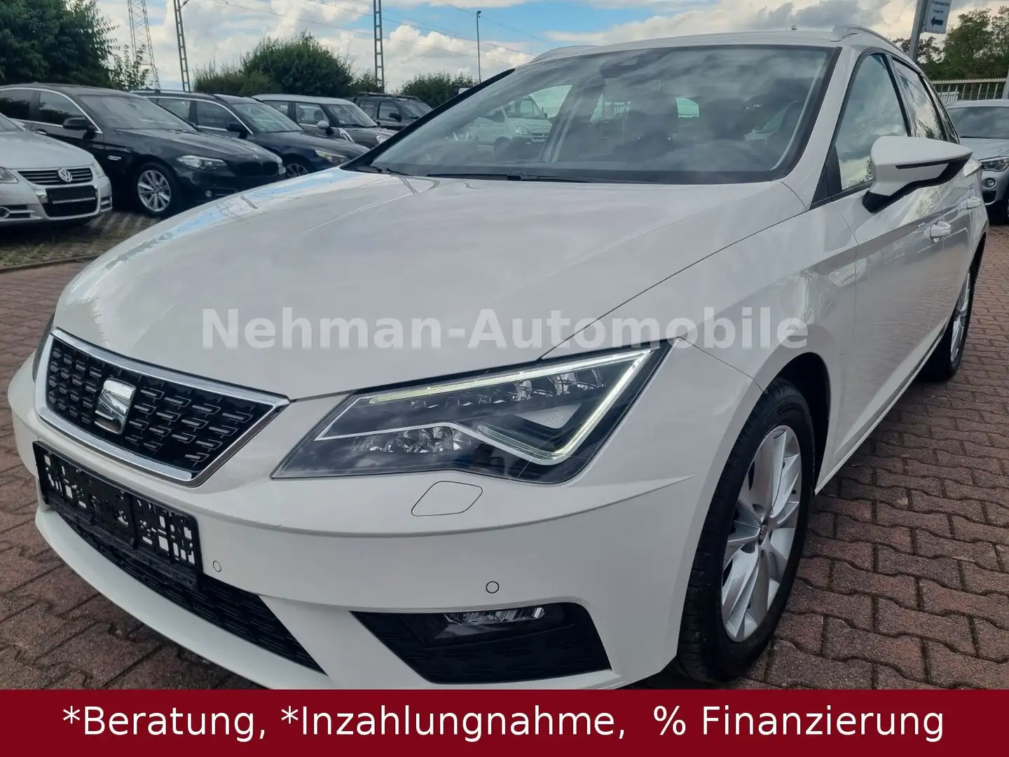 SEAT Leon ST Style Automatik Benzin/ Erdgas Blanc - 1