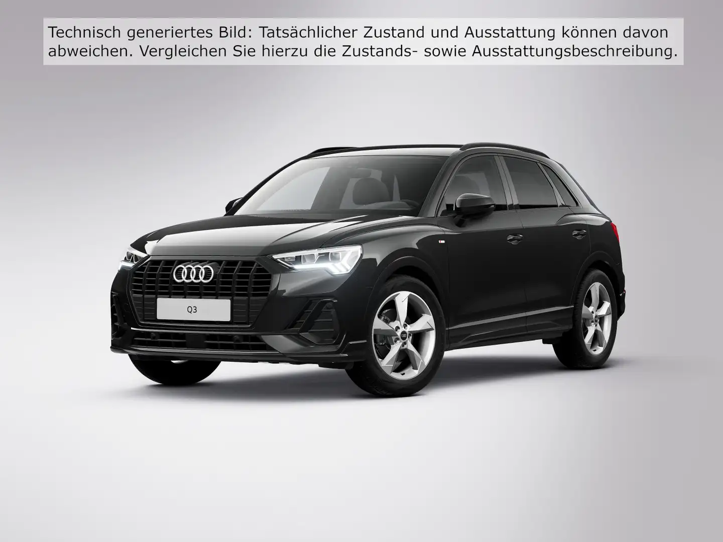 Audi Q3 35 TDI S LINE LED AHK NAVI KAMERA Schwarz - 2