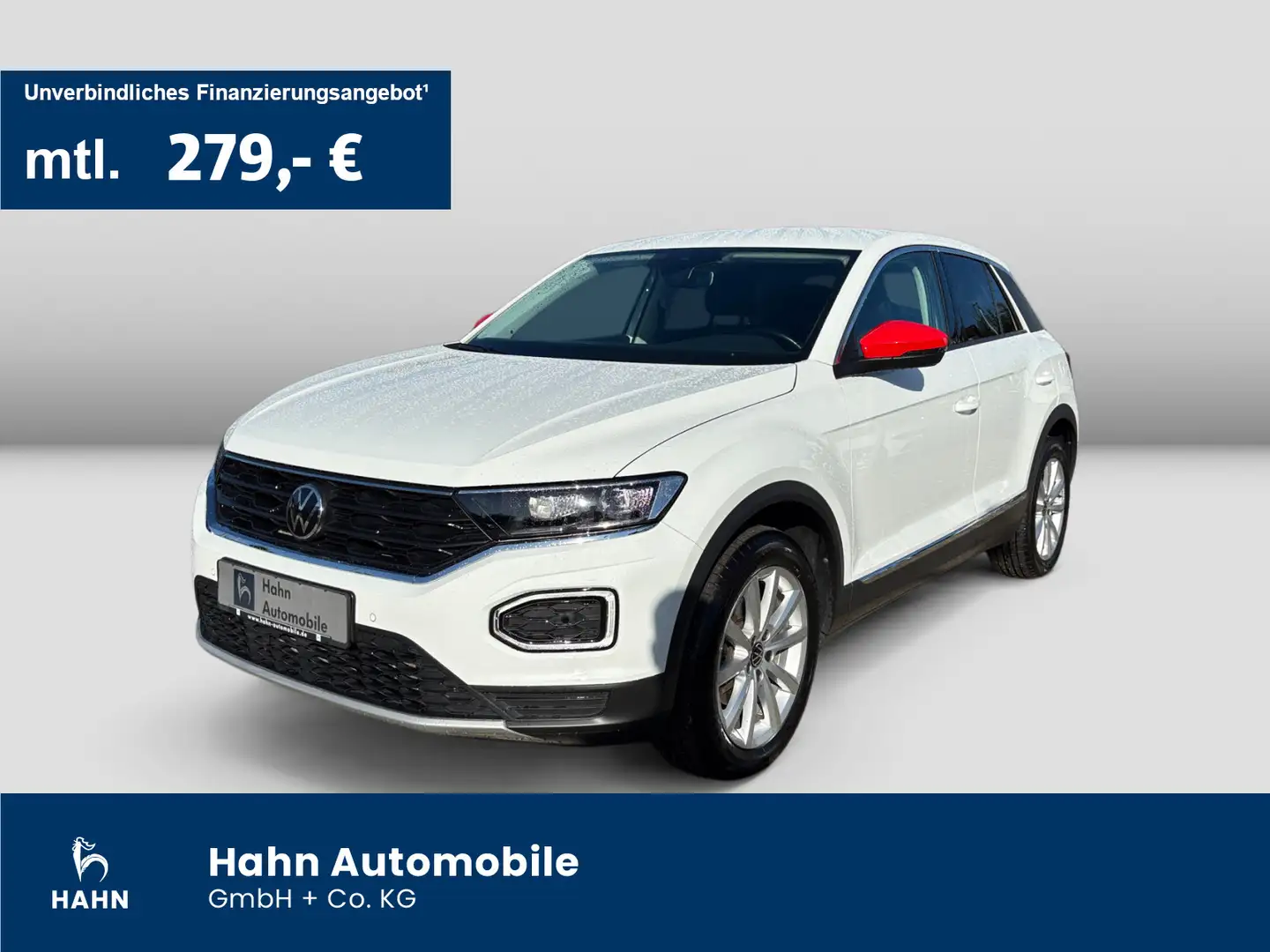 Volkswagen T-Roc 1.5TSI DSG Style LED ACC PDC AppCon Active Blanc - 1
