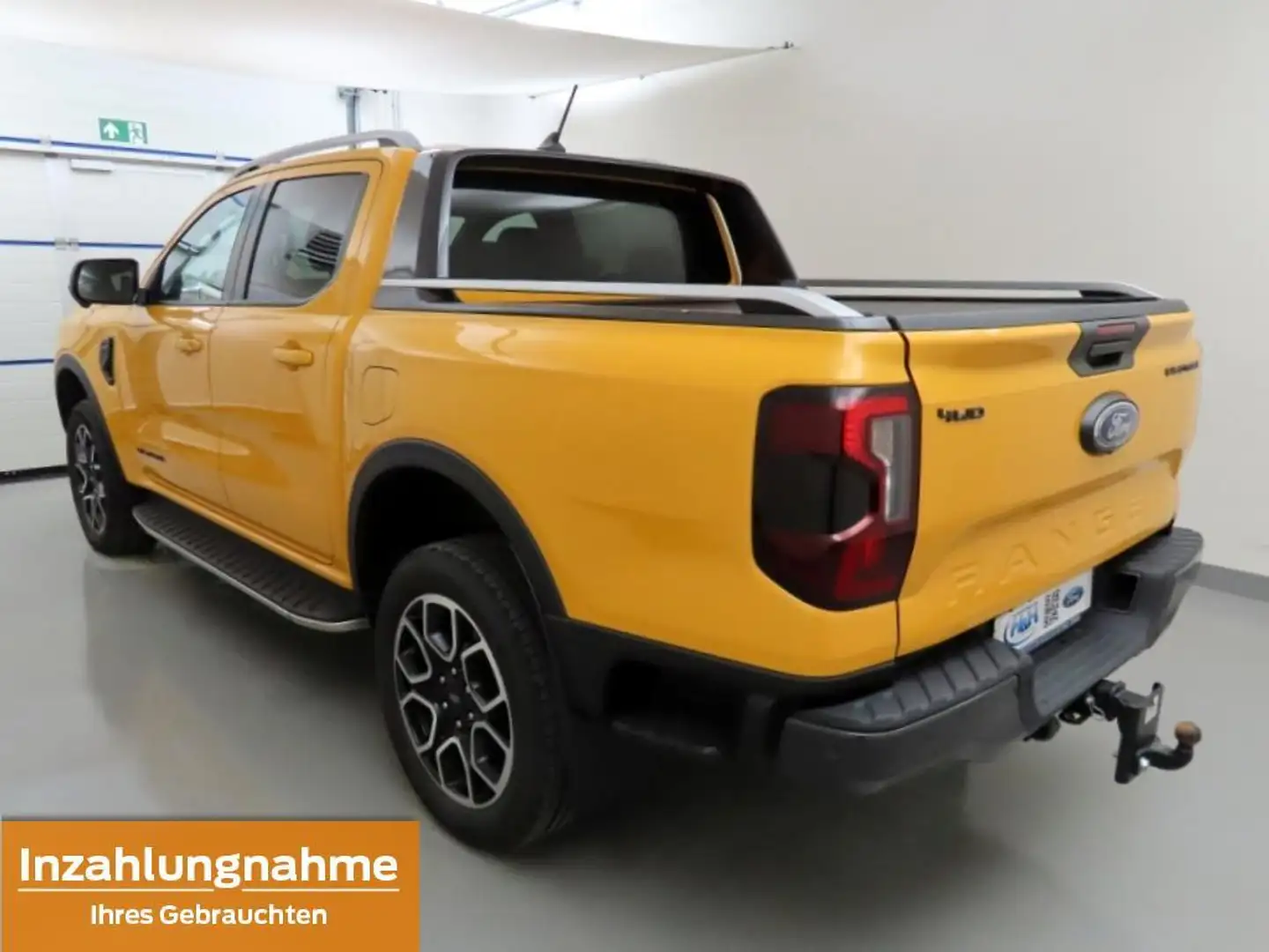 Ford Ranger 2.0 Aut 4x4 Wildtrak LED+ACC+AHK Оранжевый - 2