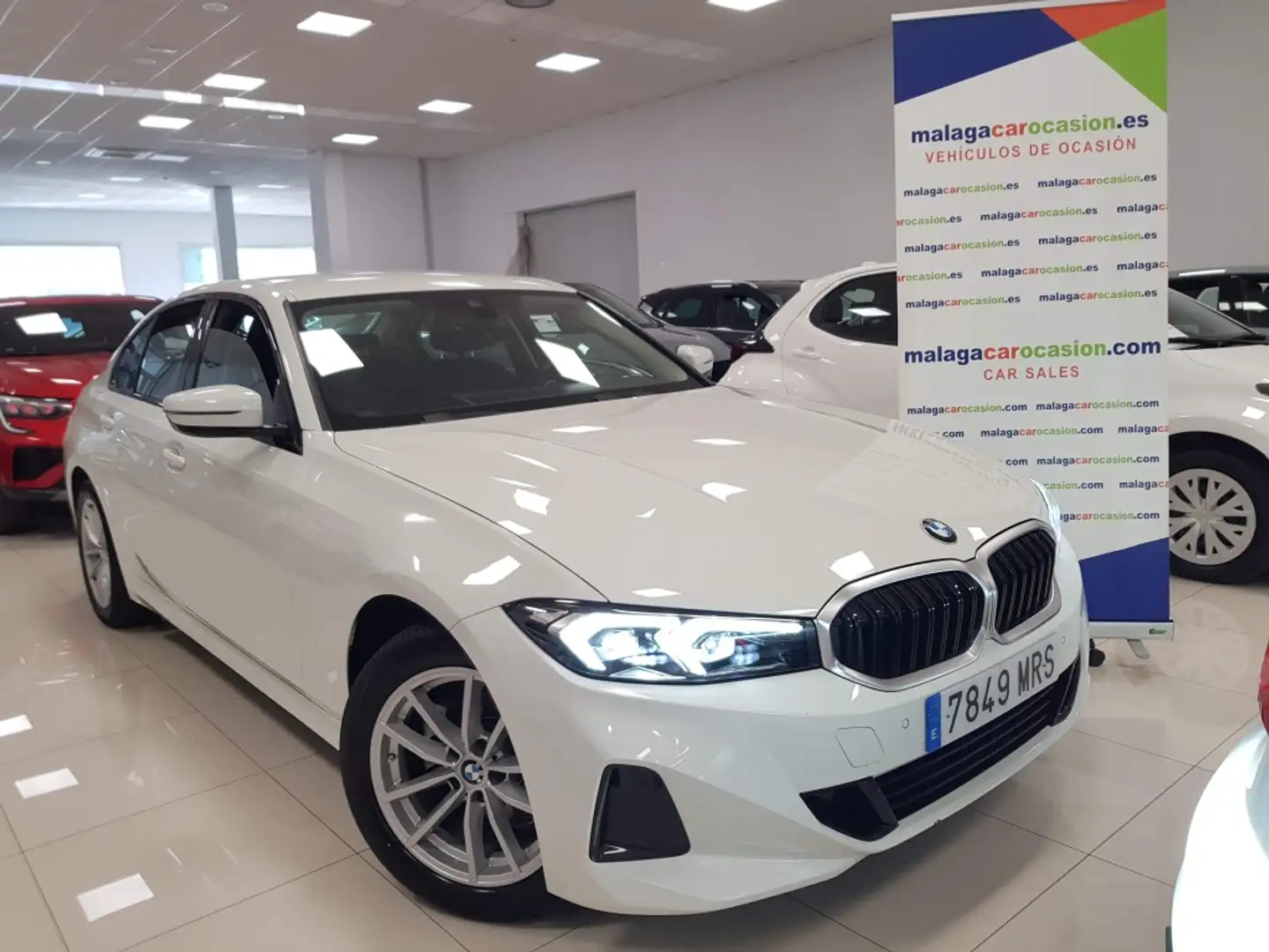 BMW 318 318dA Blanco - 1