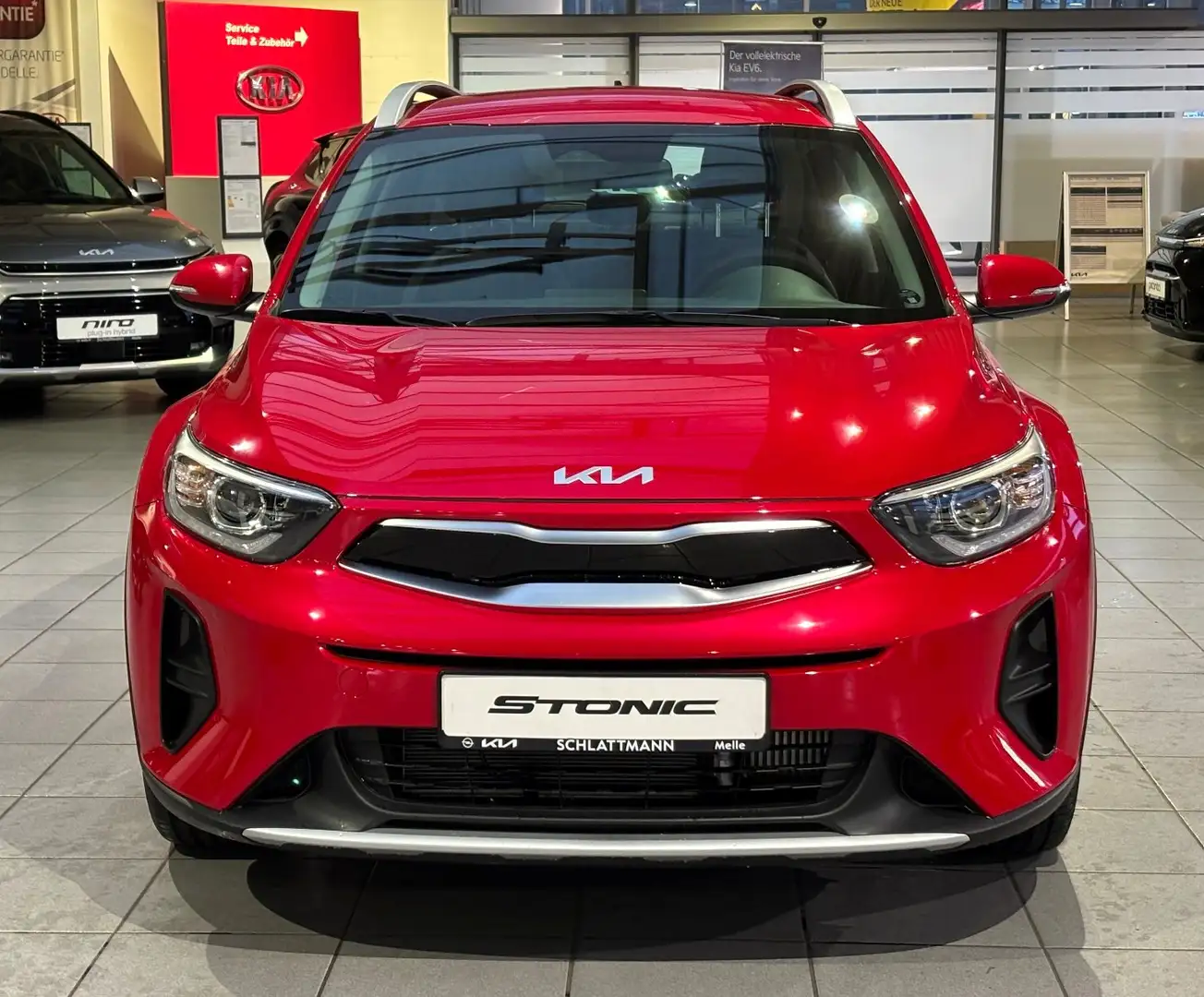 Kia Stonic 1.0 100 PS "Vision" *Navi*RFK*SHZ*LHZ* Rojo - 2
