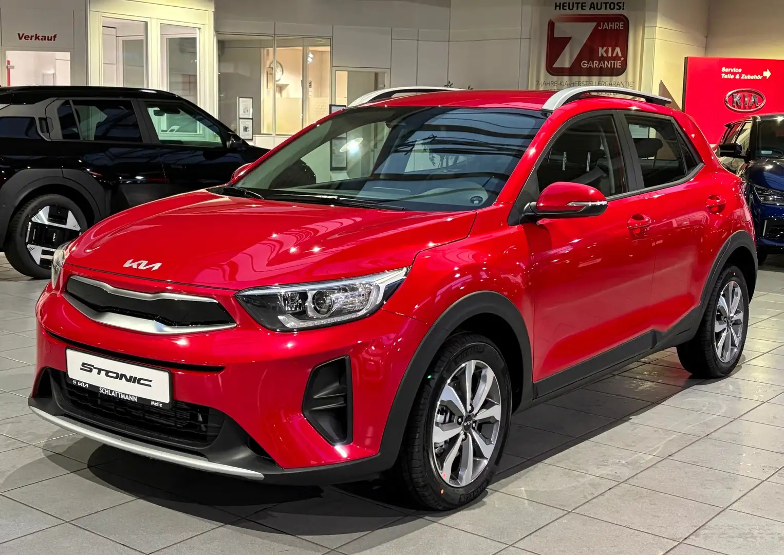 Kia Stonic 1.0 100 PS "Vision" *Navi*RFK*SHZ*LHZ* Rojo - 2