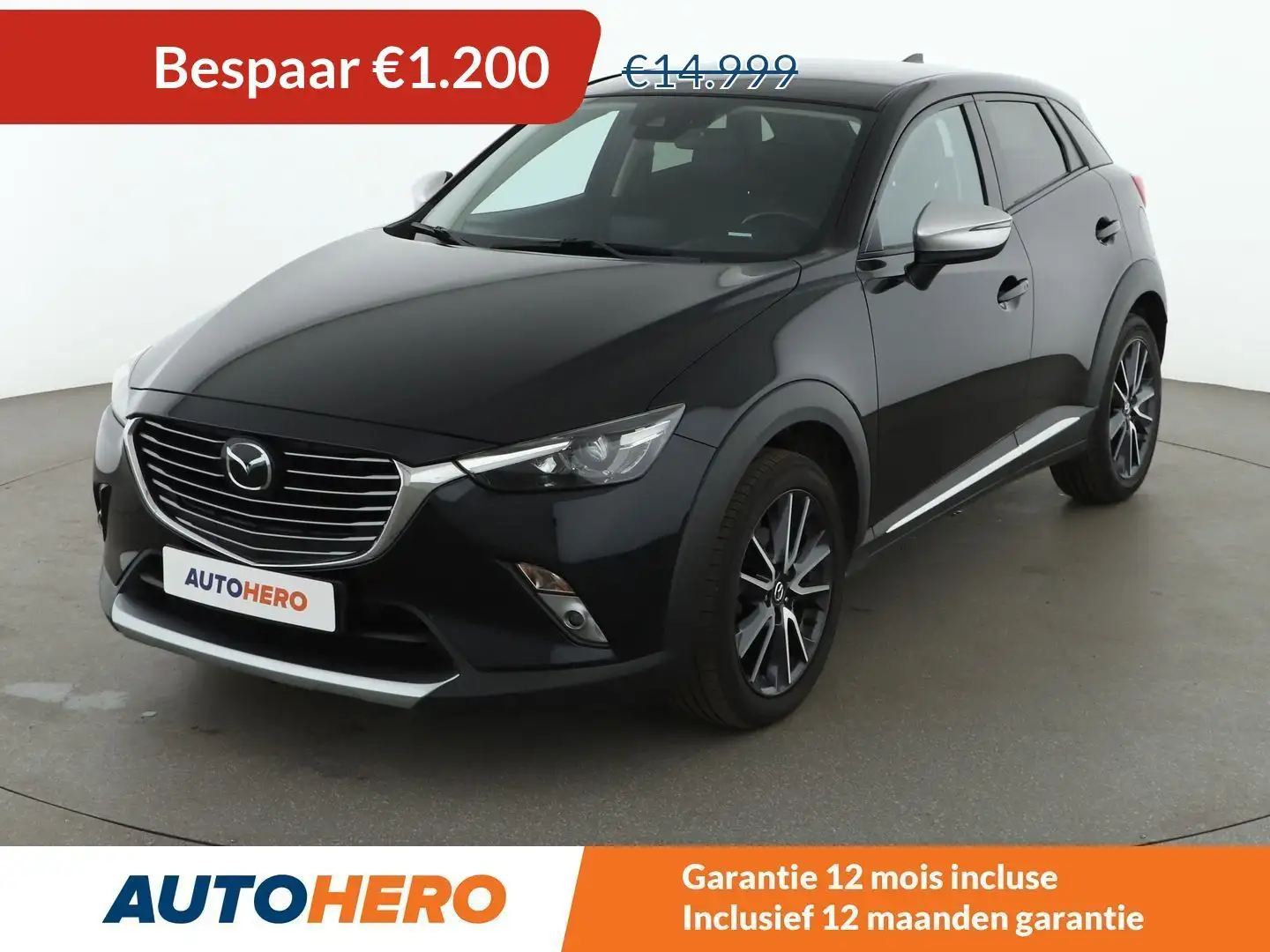 Mazda CX-3 2.0 Exclusive-Line AWD Zwart - 1