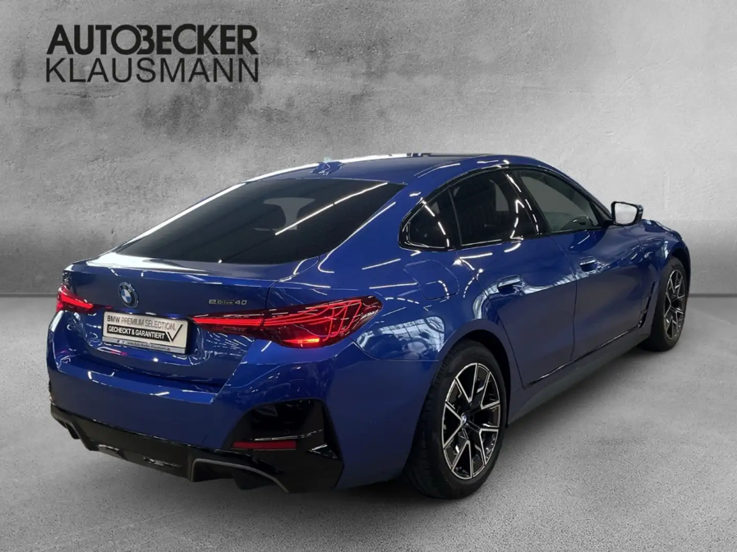 BMW i4 eDrive40 Gran Coupe M SPORT LC PROF GLASDACH AHK 3 Blau - 2