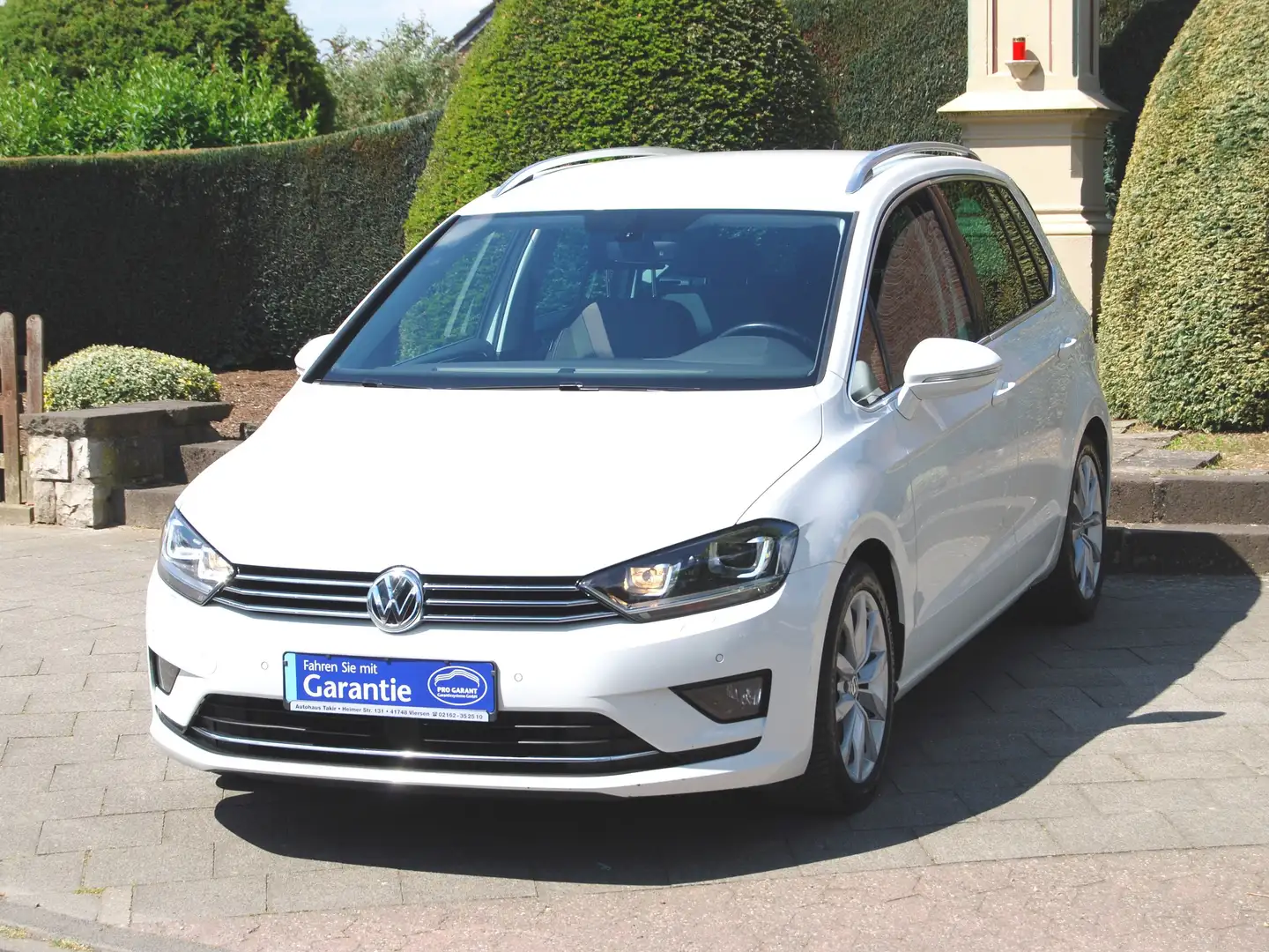 Volkswagen Golf Sportsvan Highline BMT/Start-Stopp * PDC-Navi-Tempomat * Blanc - 1