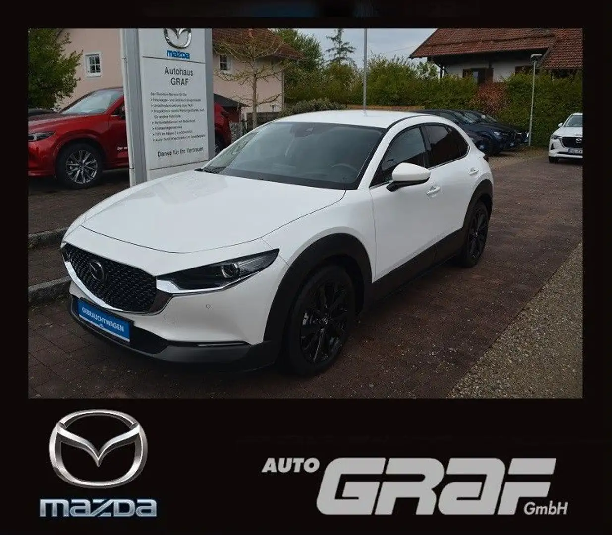 Mazda CX-30 SELECTION Navi HuD ACC PDC LED Blanco - 1