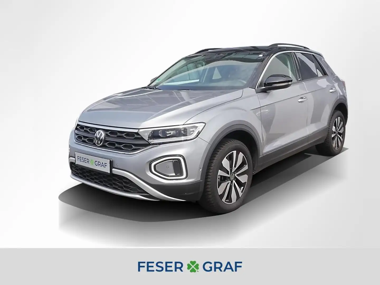 Volkswagen T-Roc MOVE 1.5 TSI DSG AHK Kamera ACC SHZ Navi Noir - 1